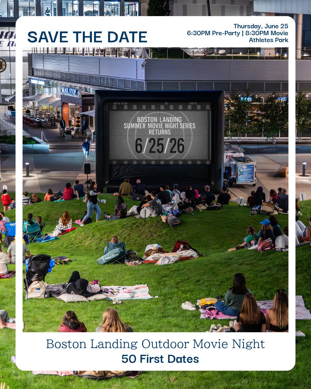 Boston Landing Announces Expanded Summer Movie Series