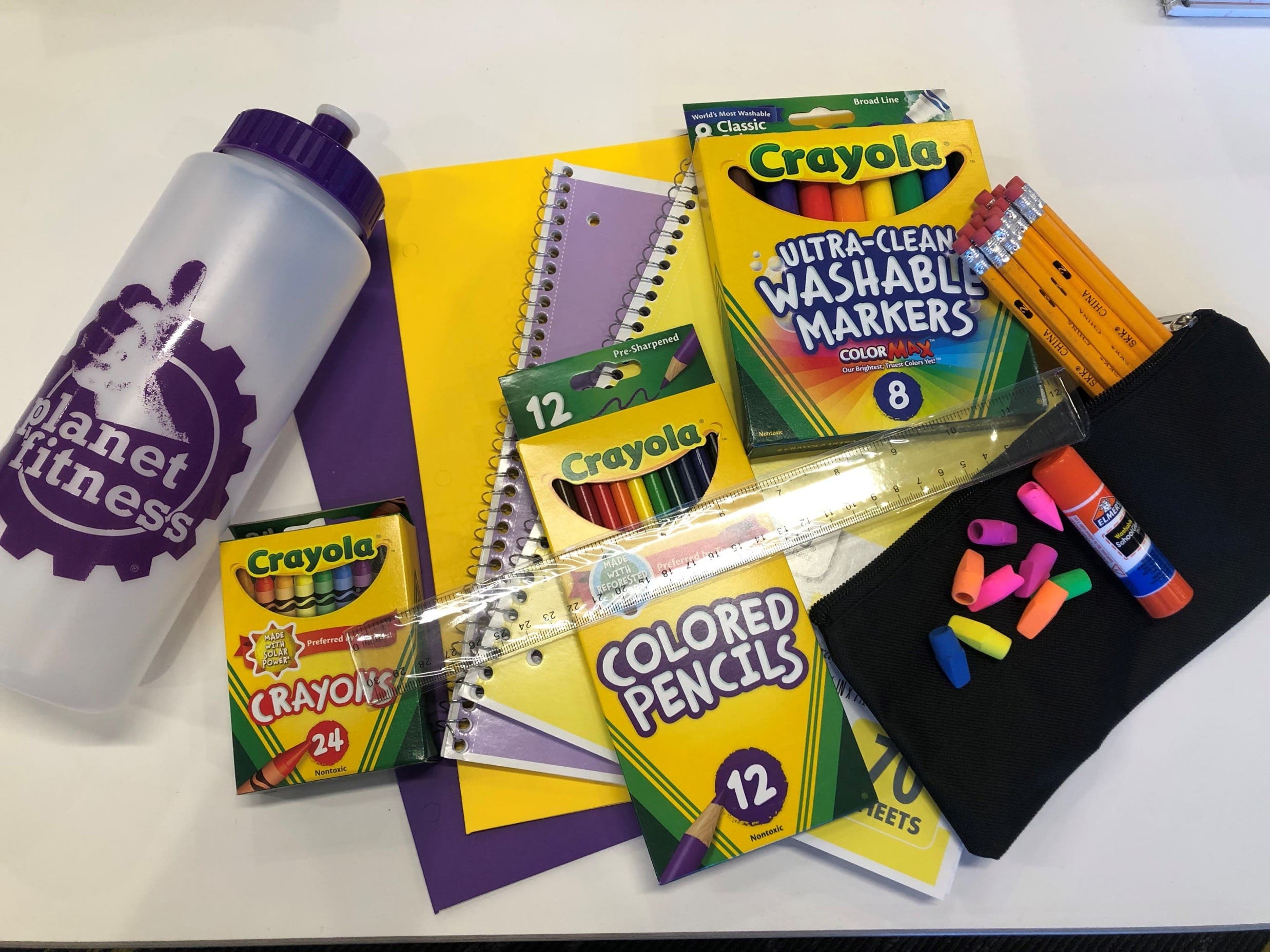Boston Area Planet Fitness Locations Host School Supply Drive