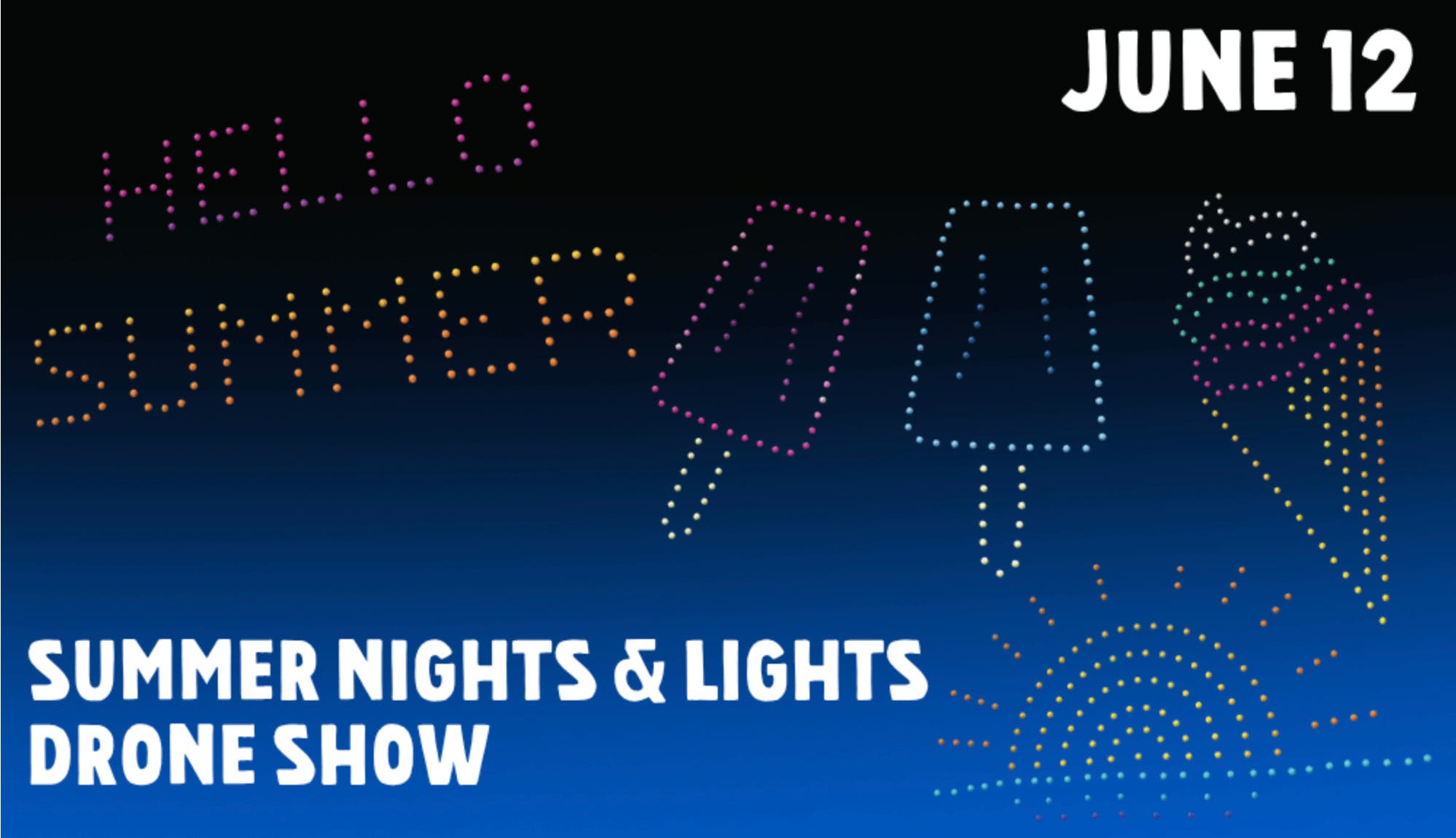 Summer Nights & Lights Drone Show at Nashville Shores