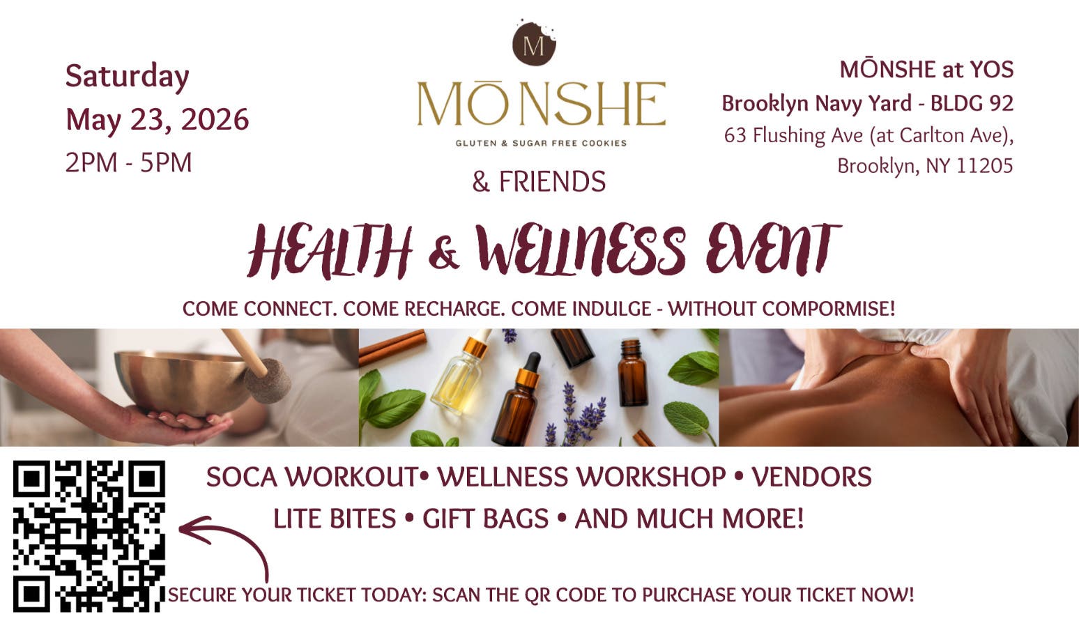 Monshe & Friends - Health & Wellness Event