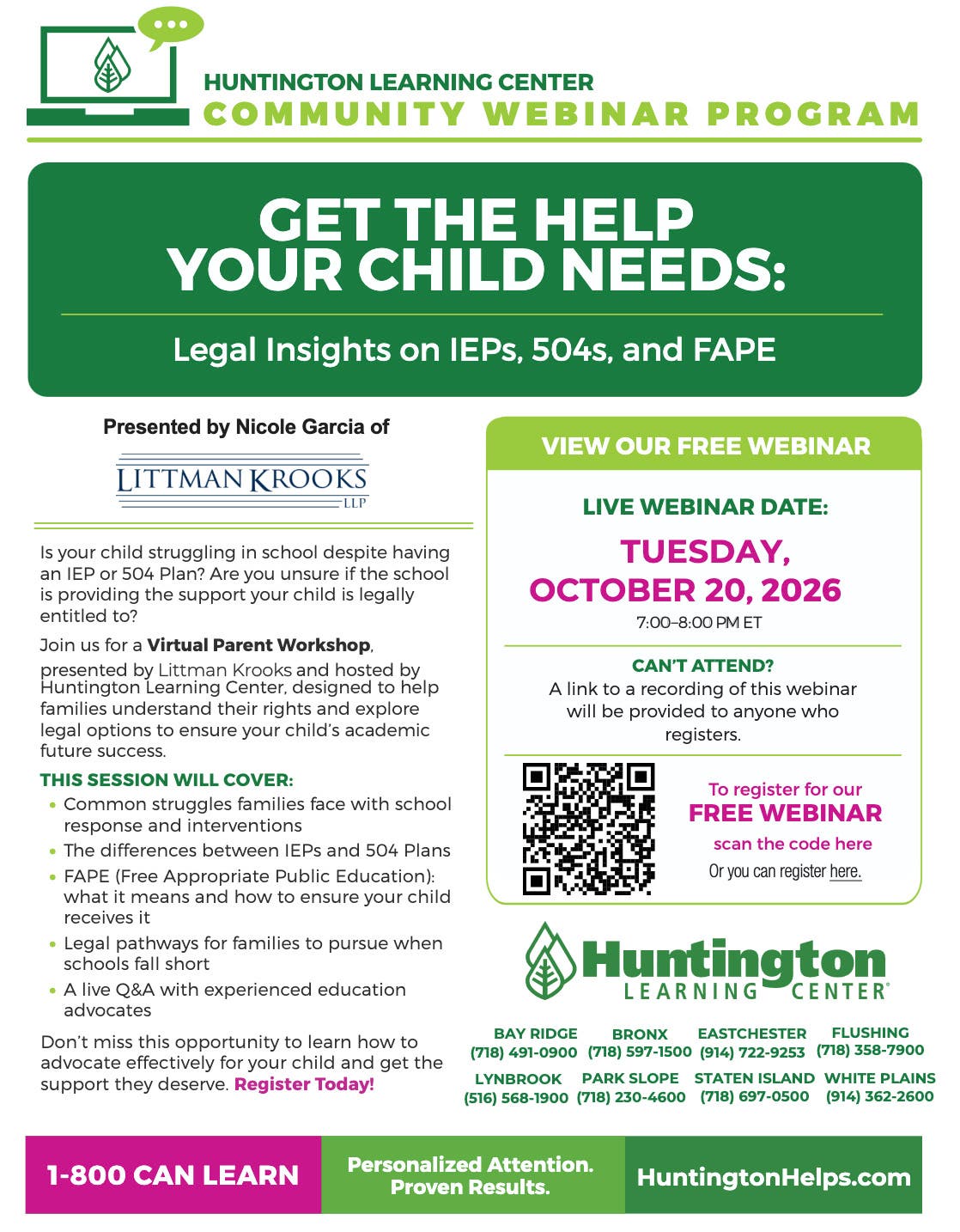 Legal Insights on IEPs, 504s, and FAPE