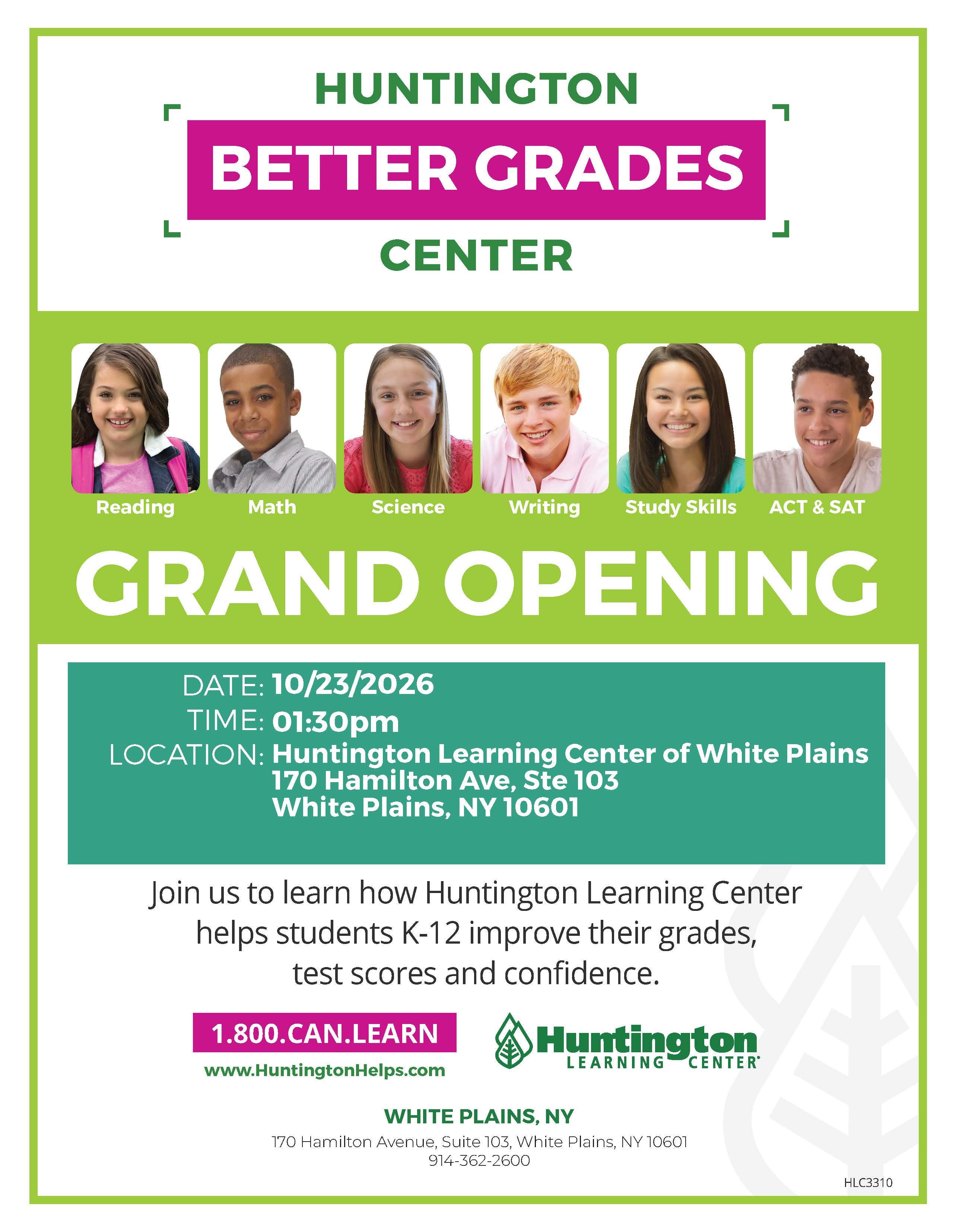 Huntington Learning Center Grand Opening