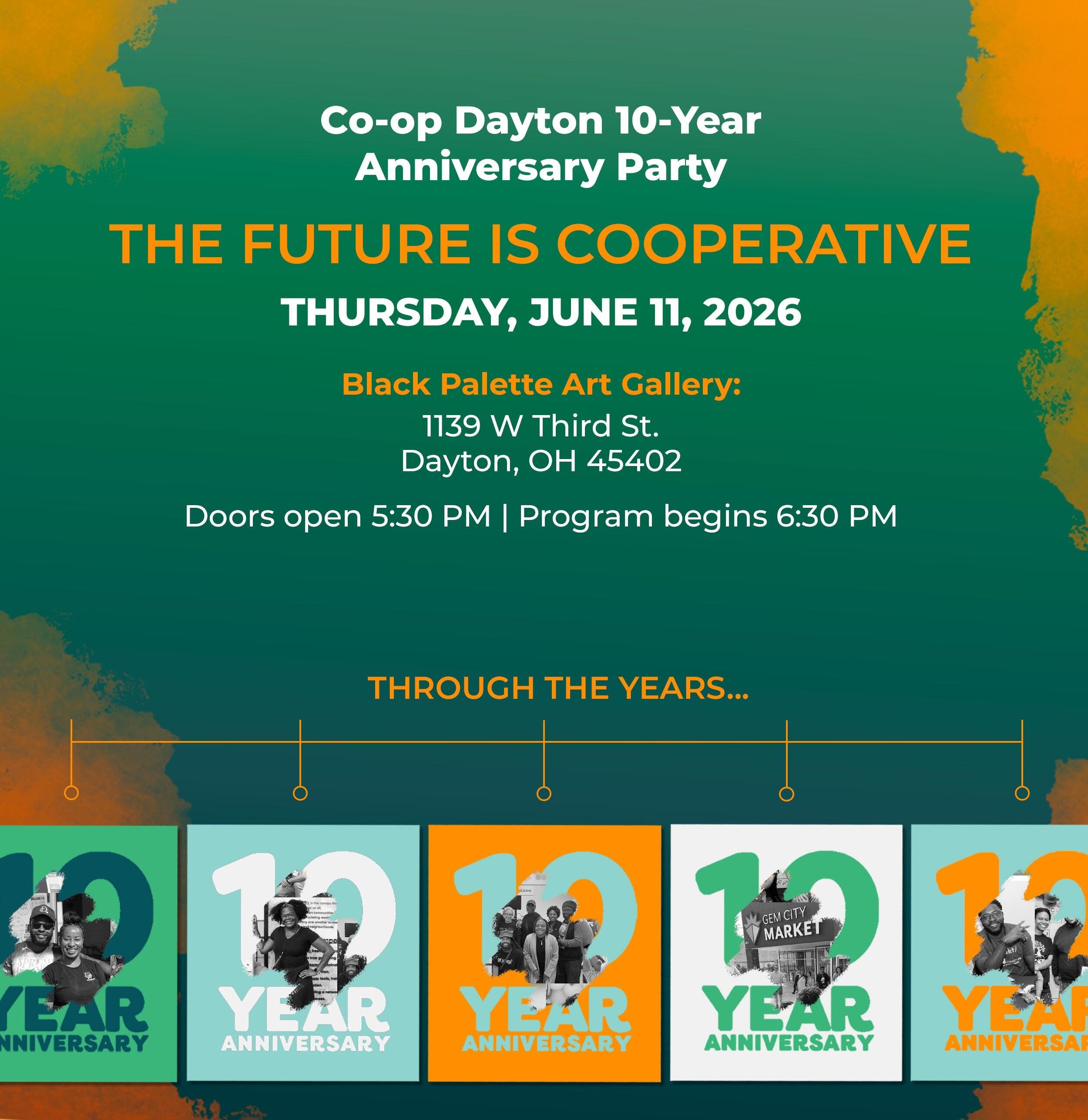 CO-OP Dayton 10th Year Anniversary Party