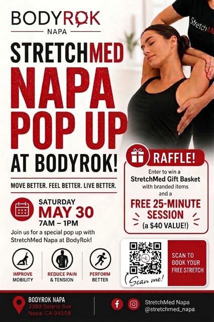 Stretchmed Napa Pop Up