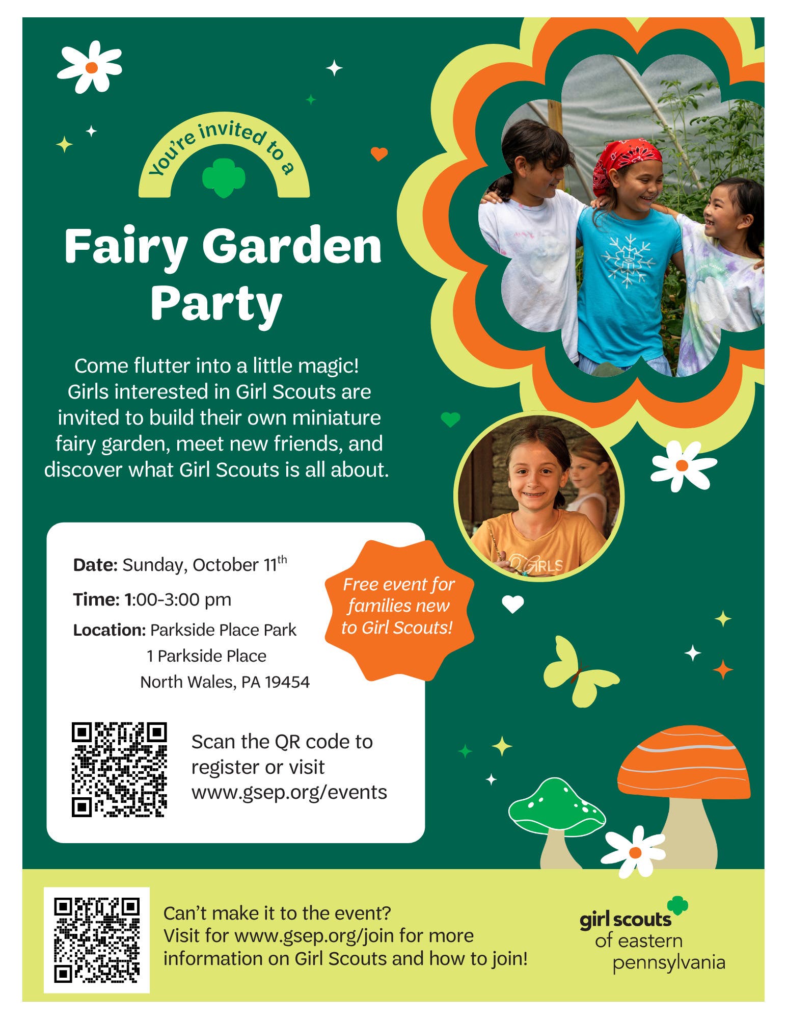 Fairy Garden Party - Girl Scouts