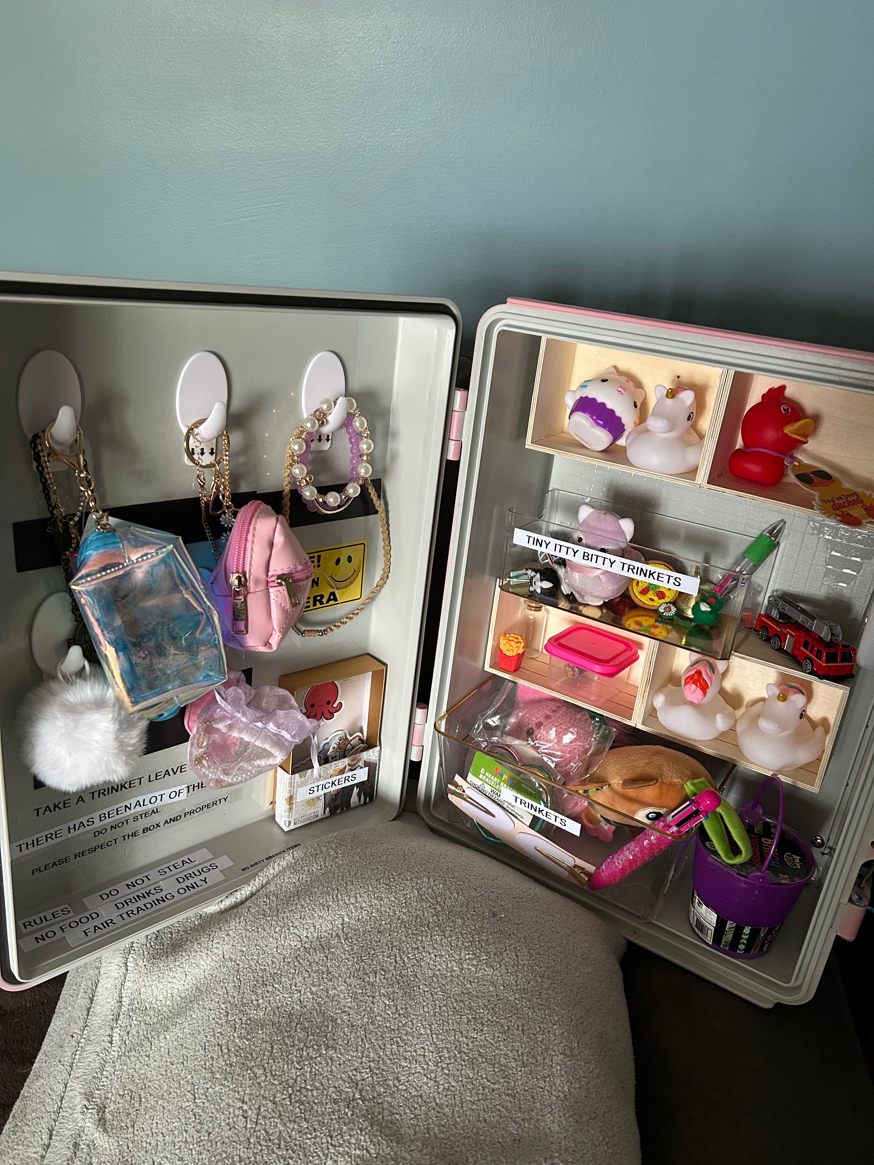 Silk City Trinket box and little library opening