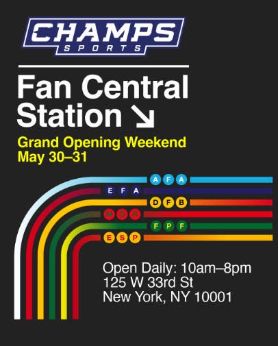 Champs Sports Presents Fan Central Station – NYC