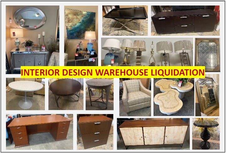 Interior Design Warehouse Liquidation