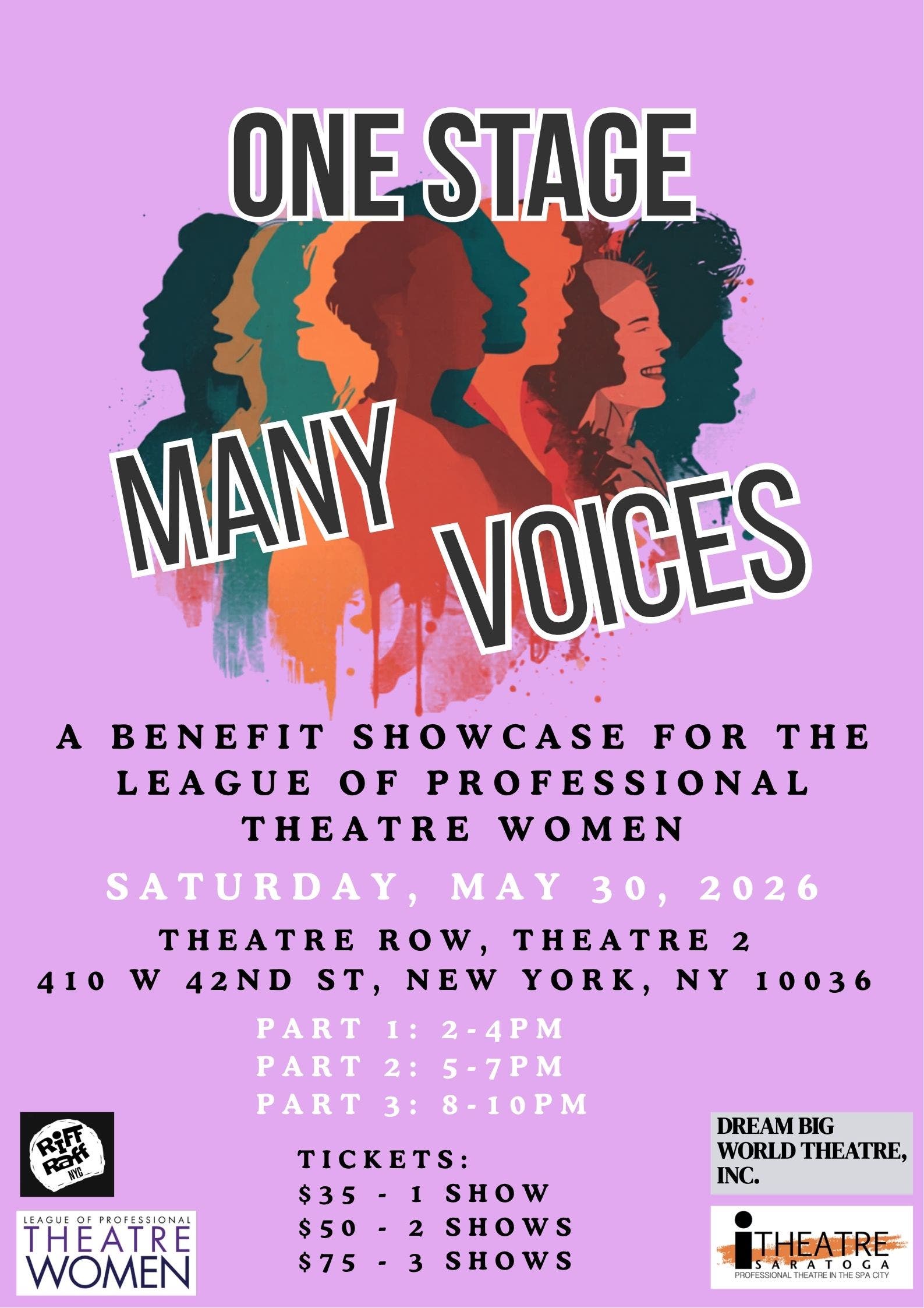 One Stage: Many Voices