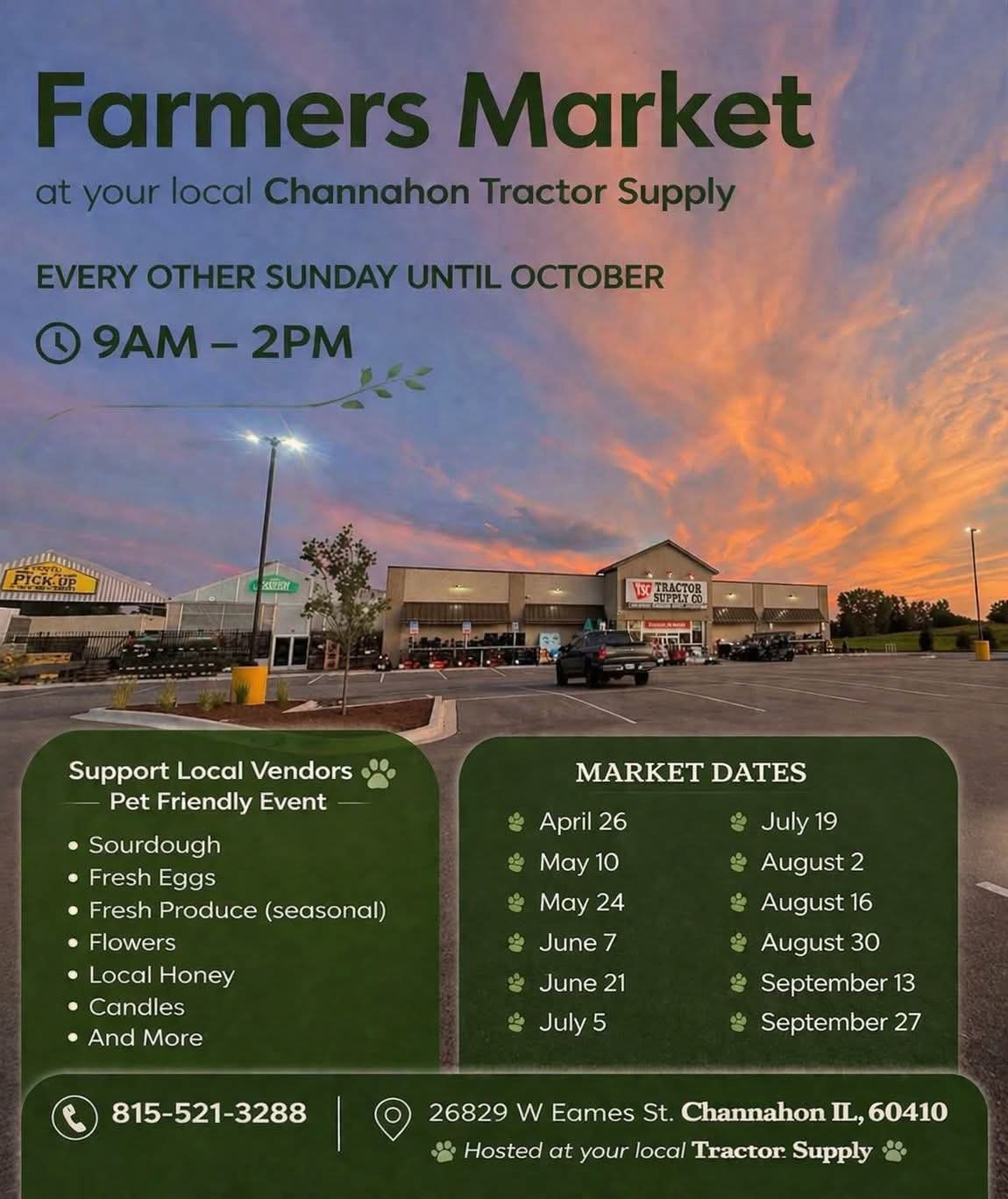 Chanooka Farmer's Market