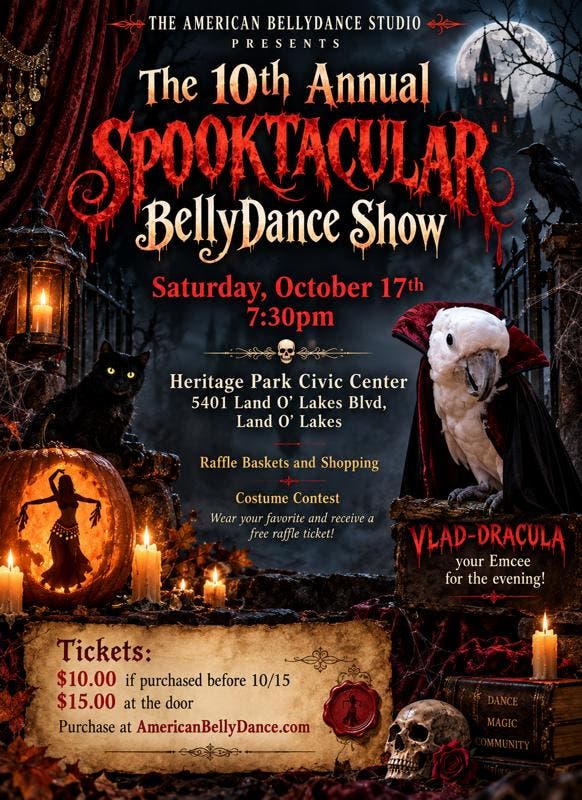 The 10th Annual Spooktacular BellyDance Show