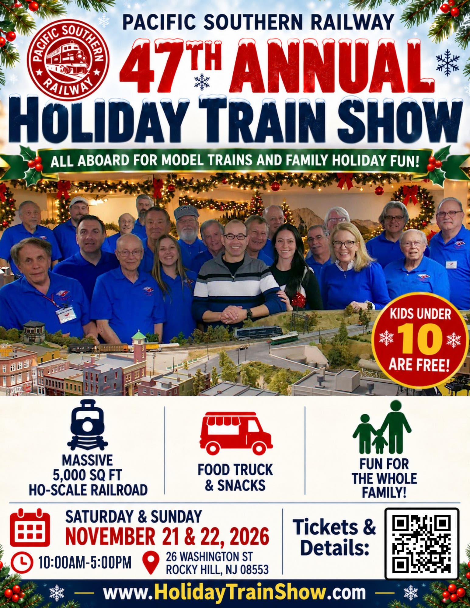Pacific Southern Railway 47th Annual Holiday Train Show