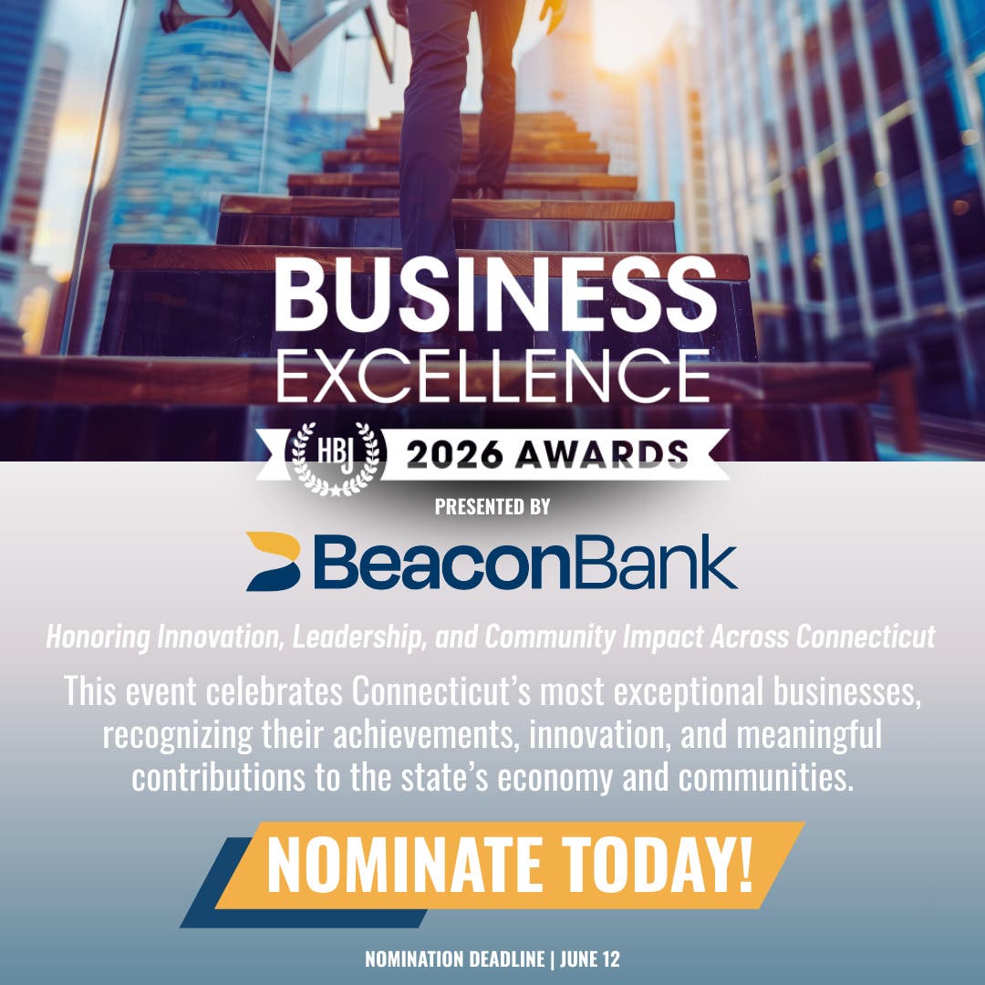Nomination Due Date for Hartford Business Journal's Connecticut Business Excellence Awards