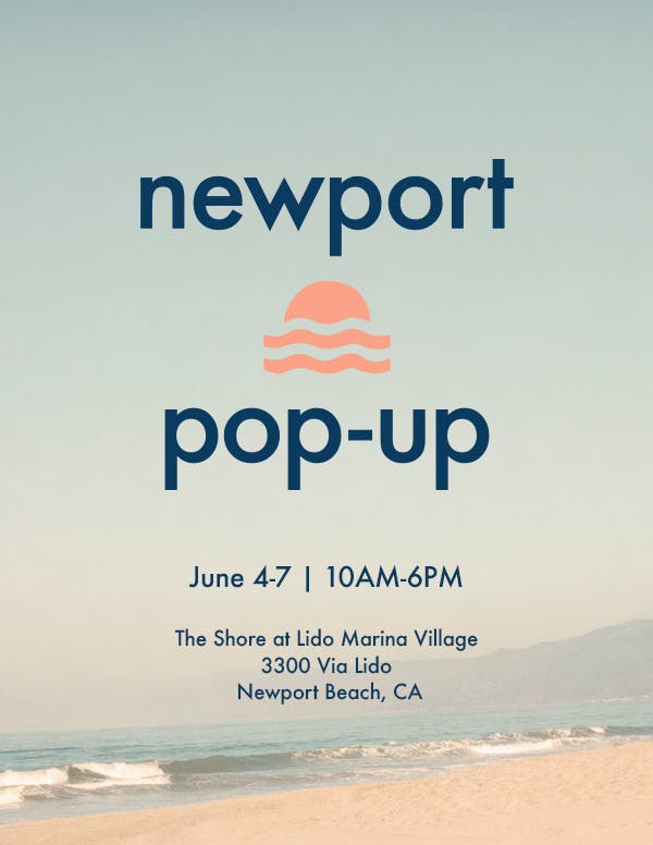Shopbop Newport Beach Pop-Up