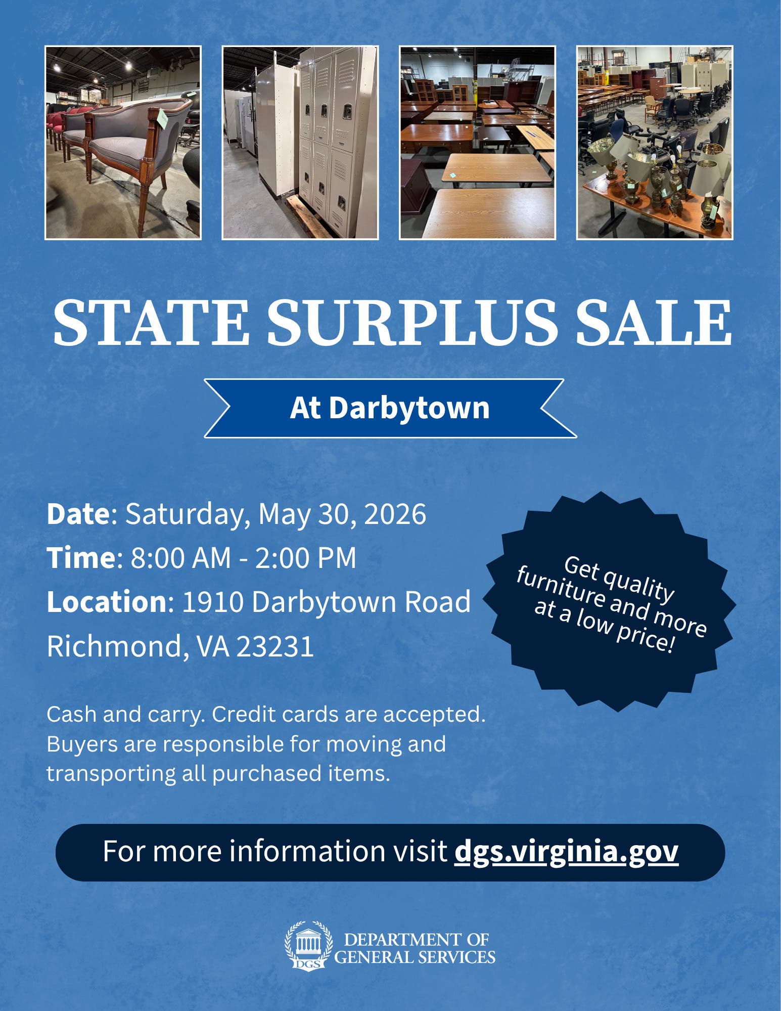State Surplus Sale