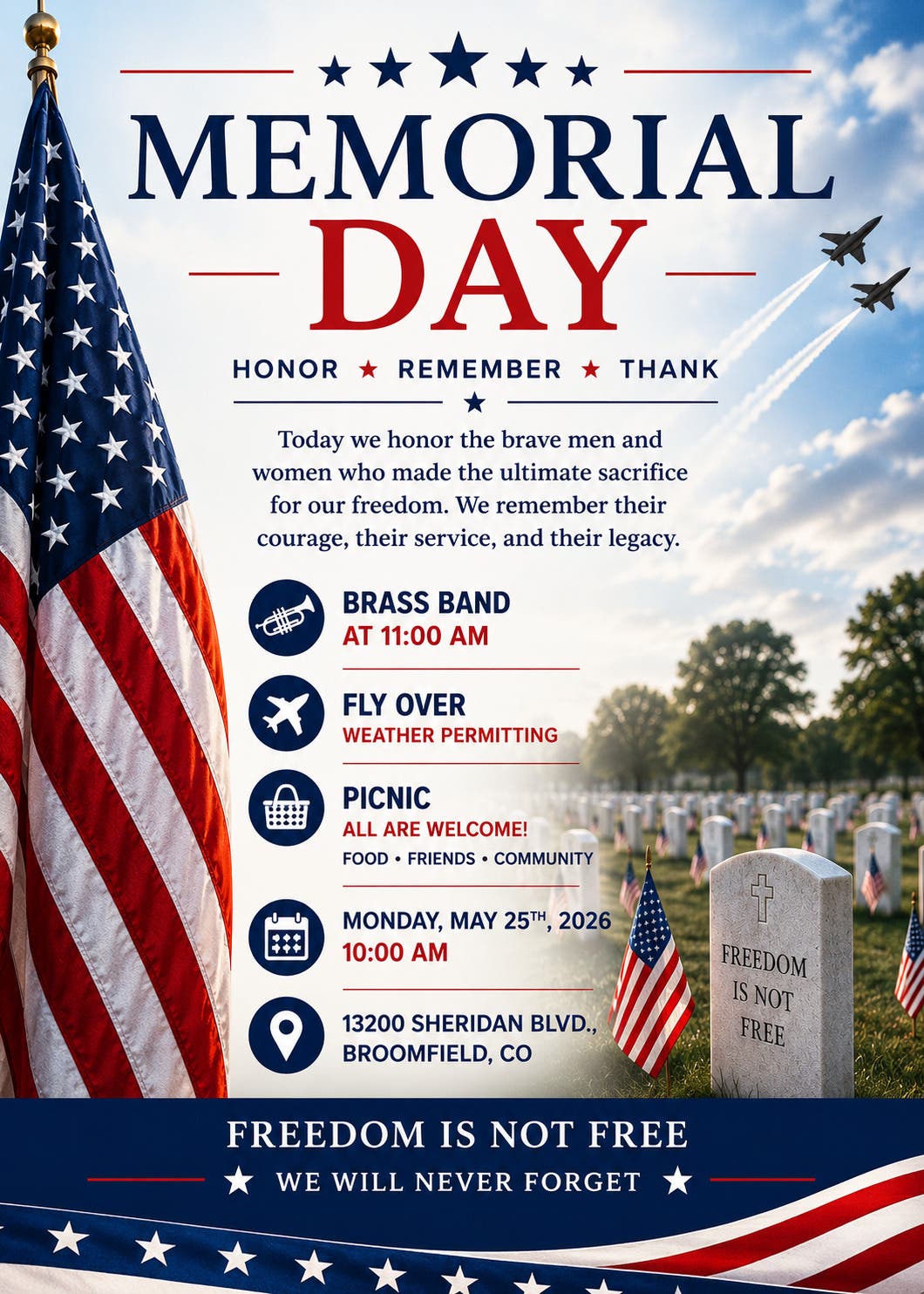 Memorial Day Community Event