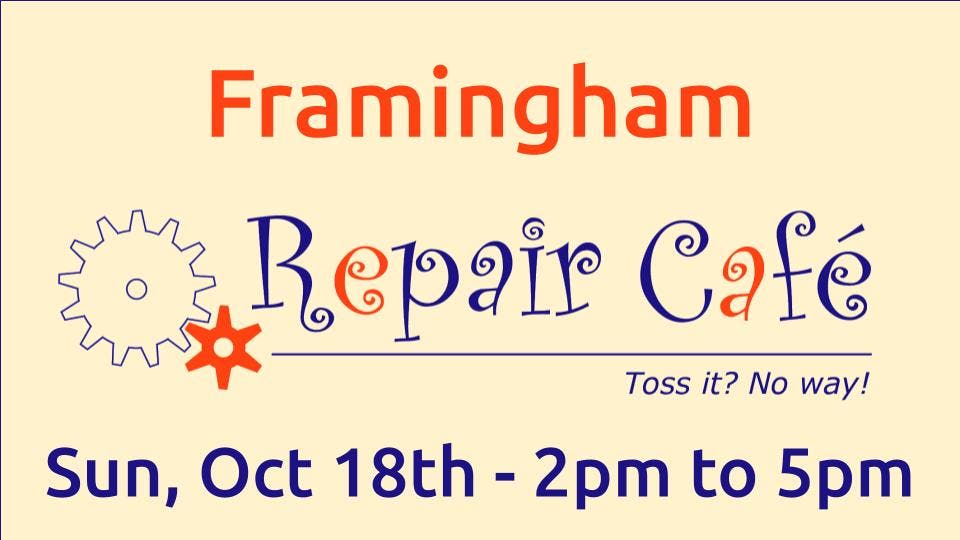 Framingham Repair Cafe