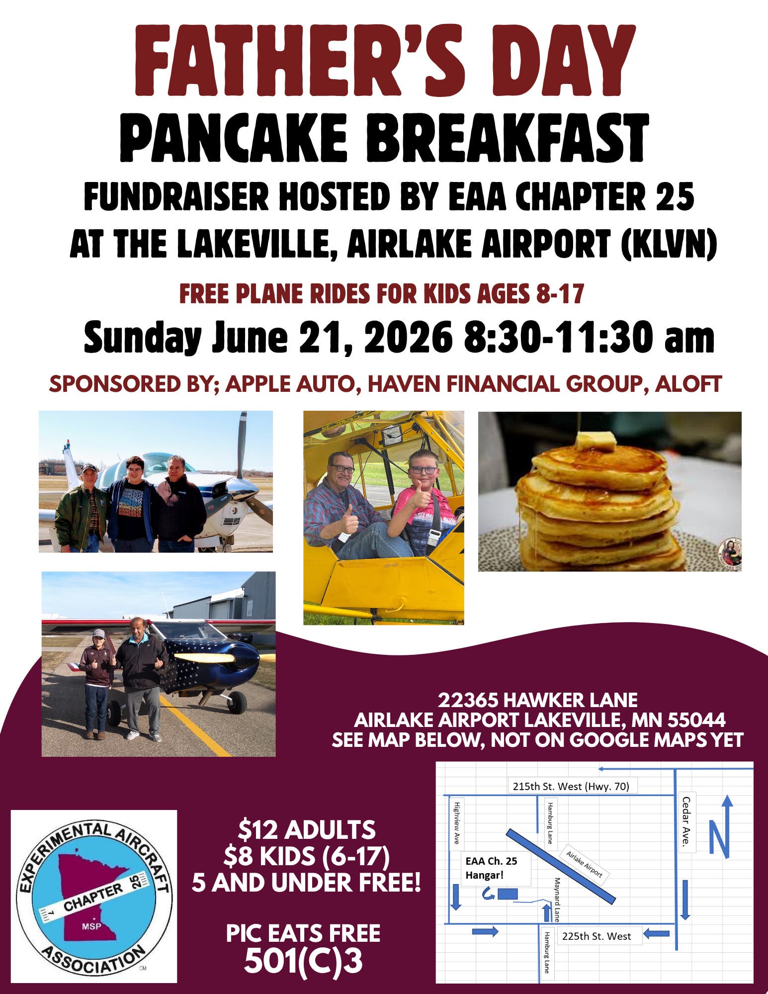 Father's Day Pancake Breakfast