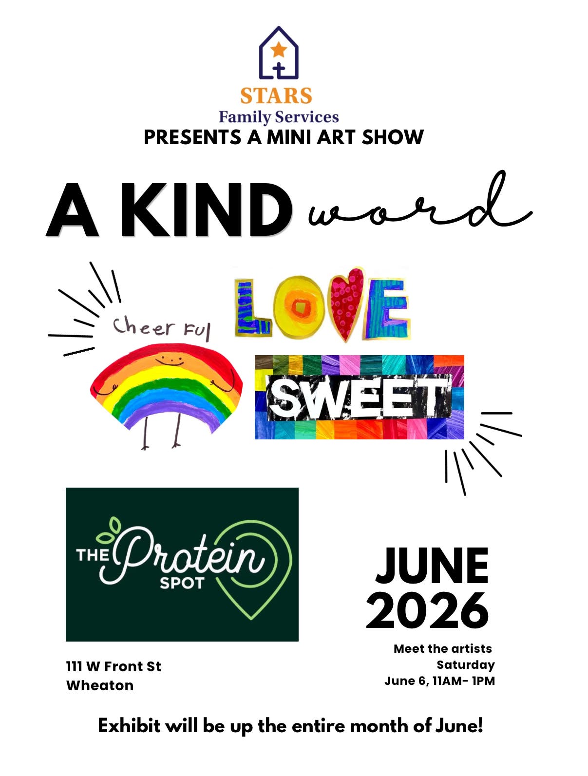 A Kind Word Mini Art Show