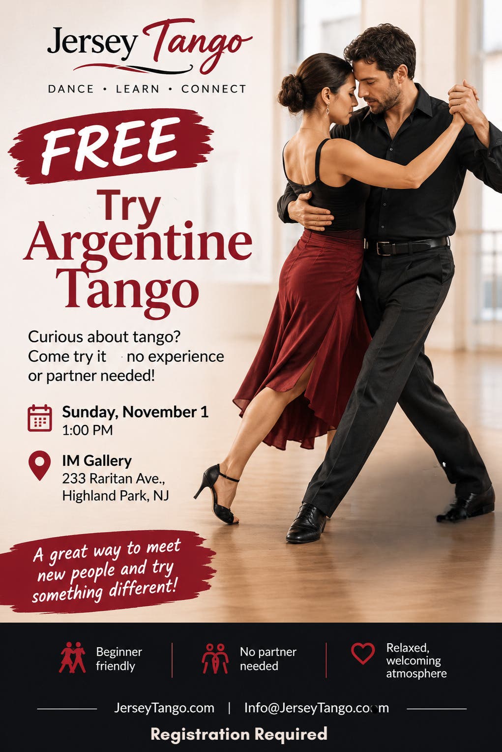 Try Argentine Tango Free Class