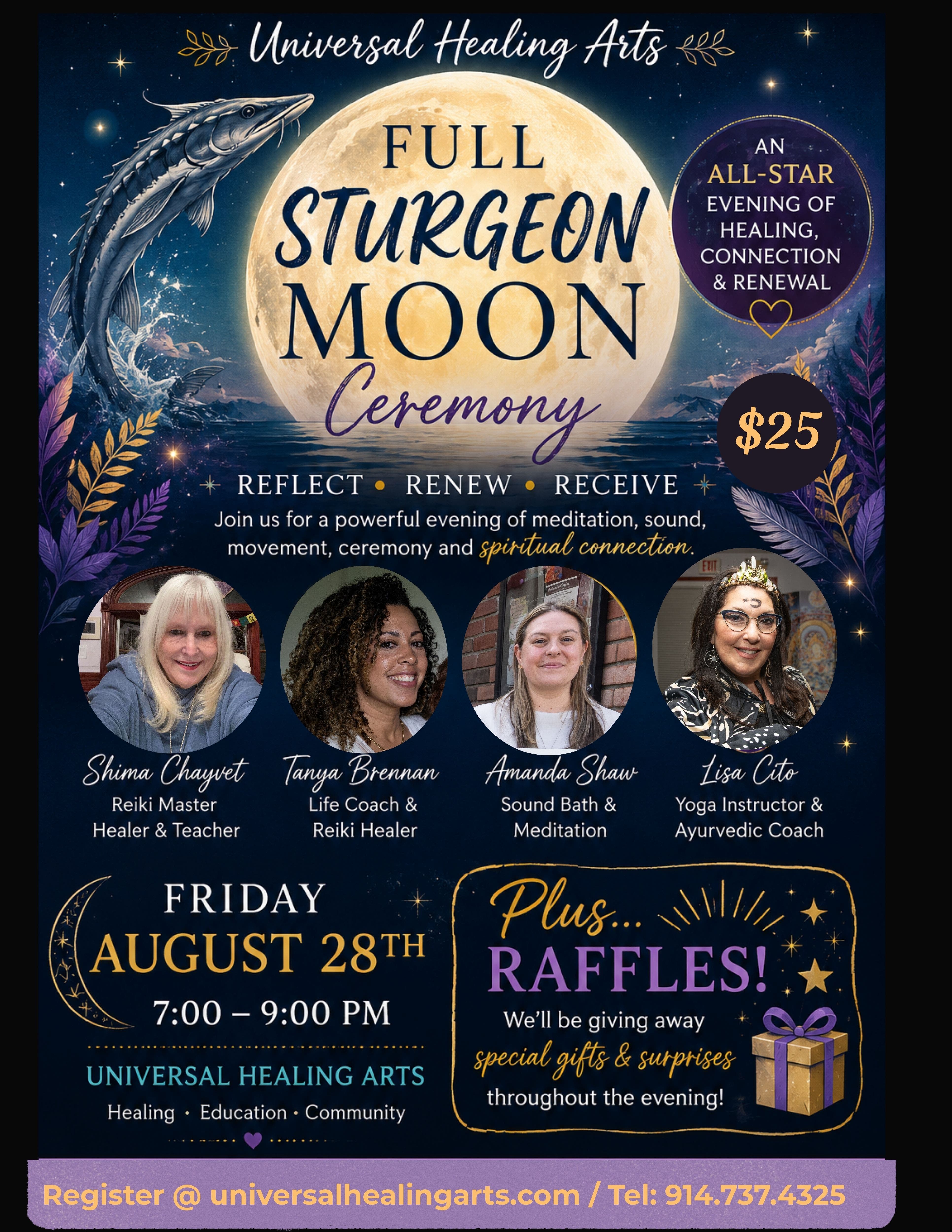 🌕 Full Sturgeon Moon Ceremony 🌕