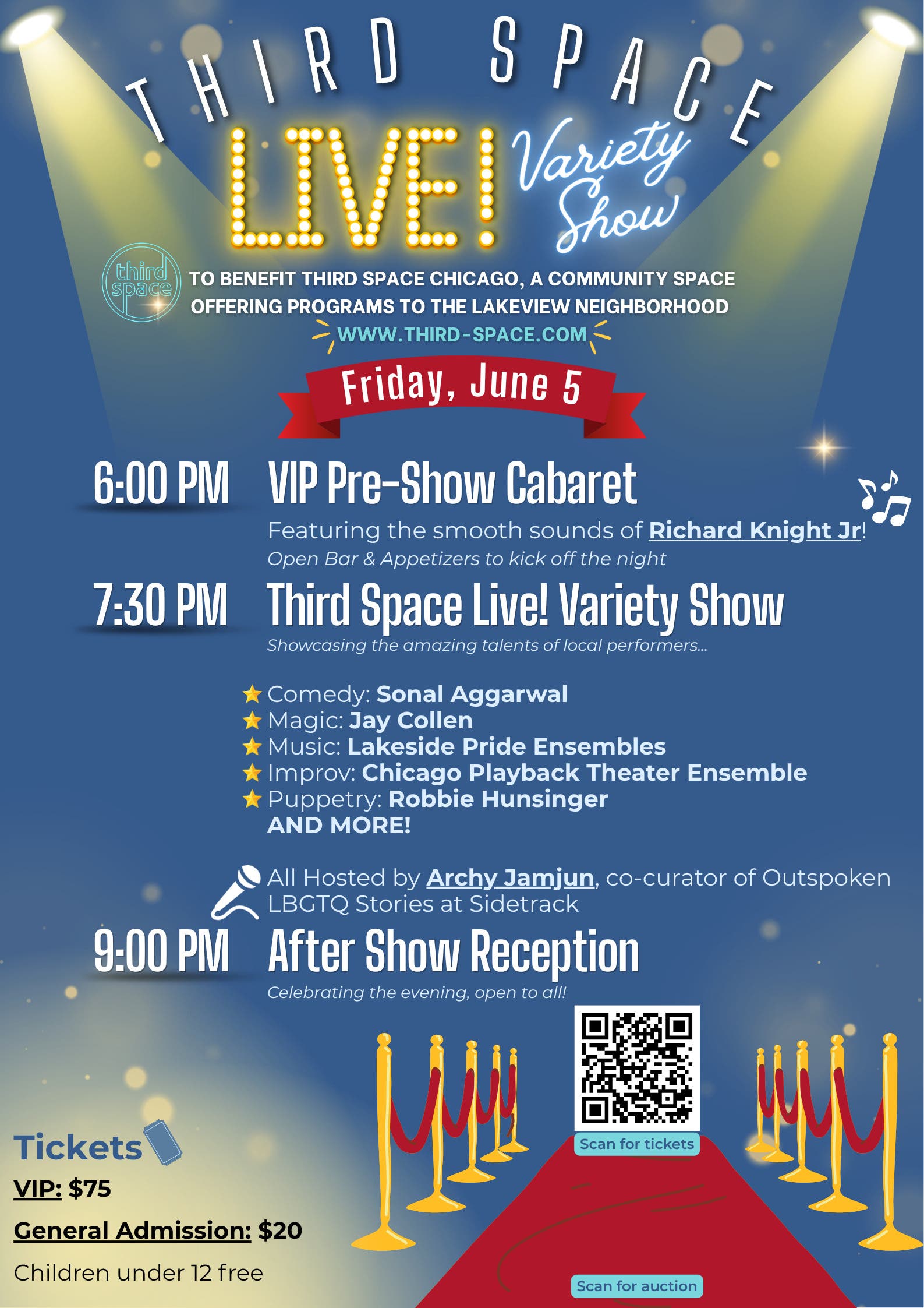 Third Space Live! Variety Show