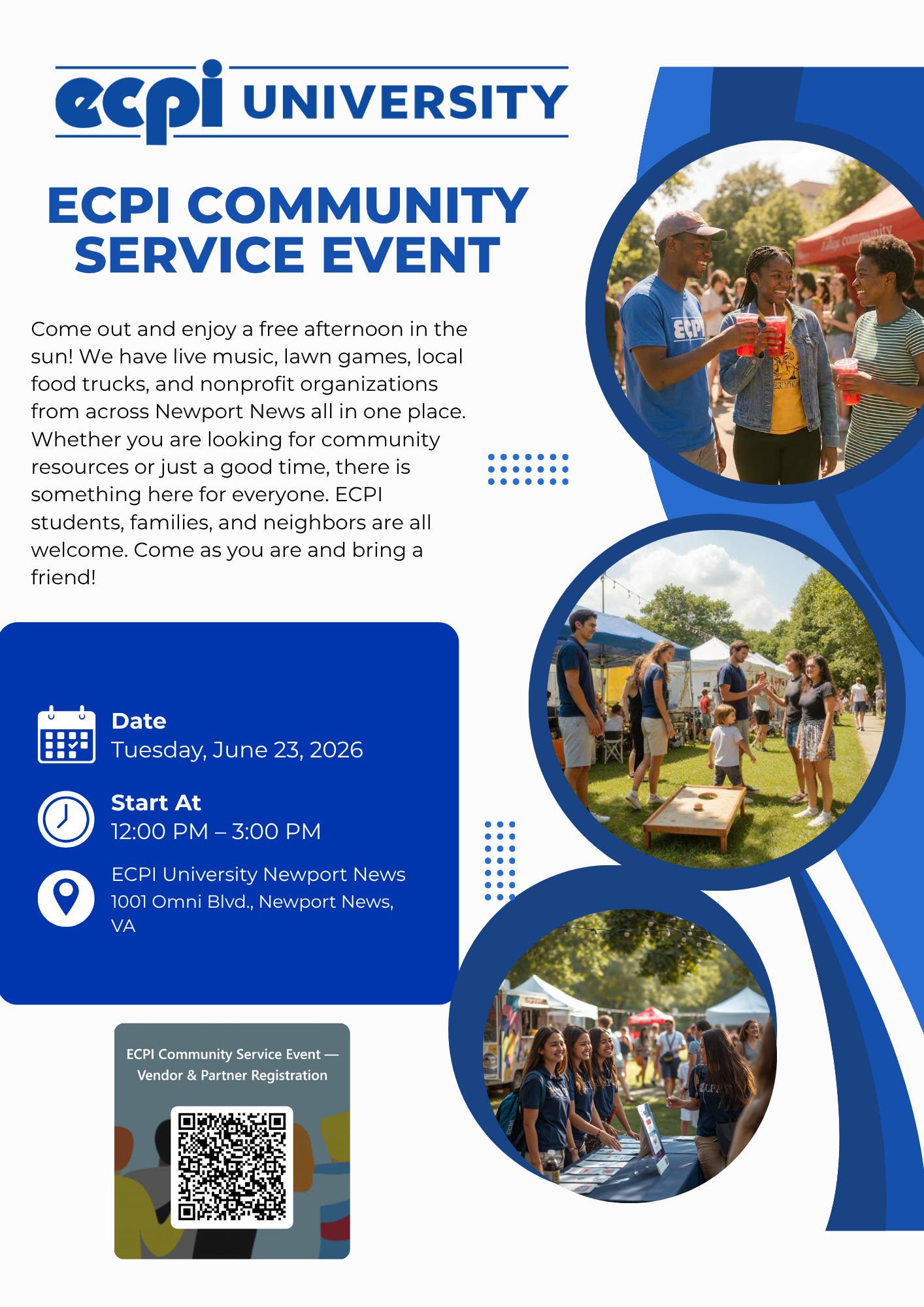 Ecpi Community Service Event