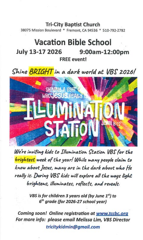 Vacation Bible School: Illumination Station