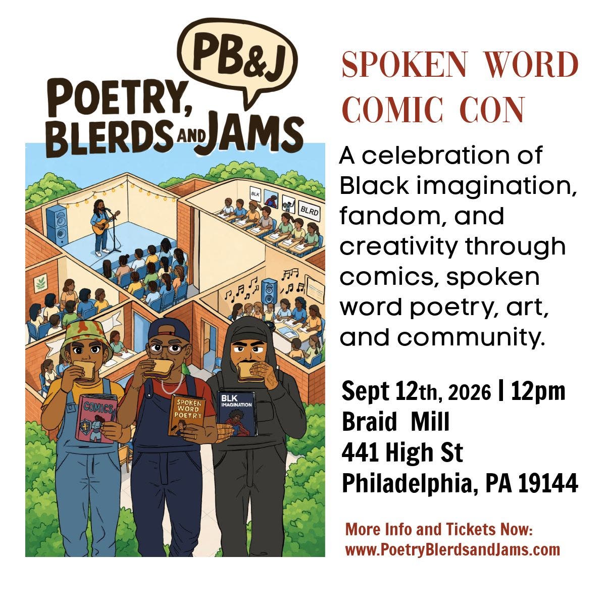 Poetry, Blerds, and Jams