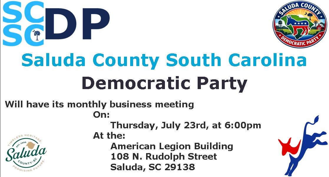 SCSCDP monthly general business meeting