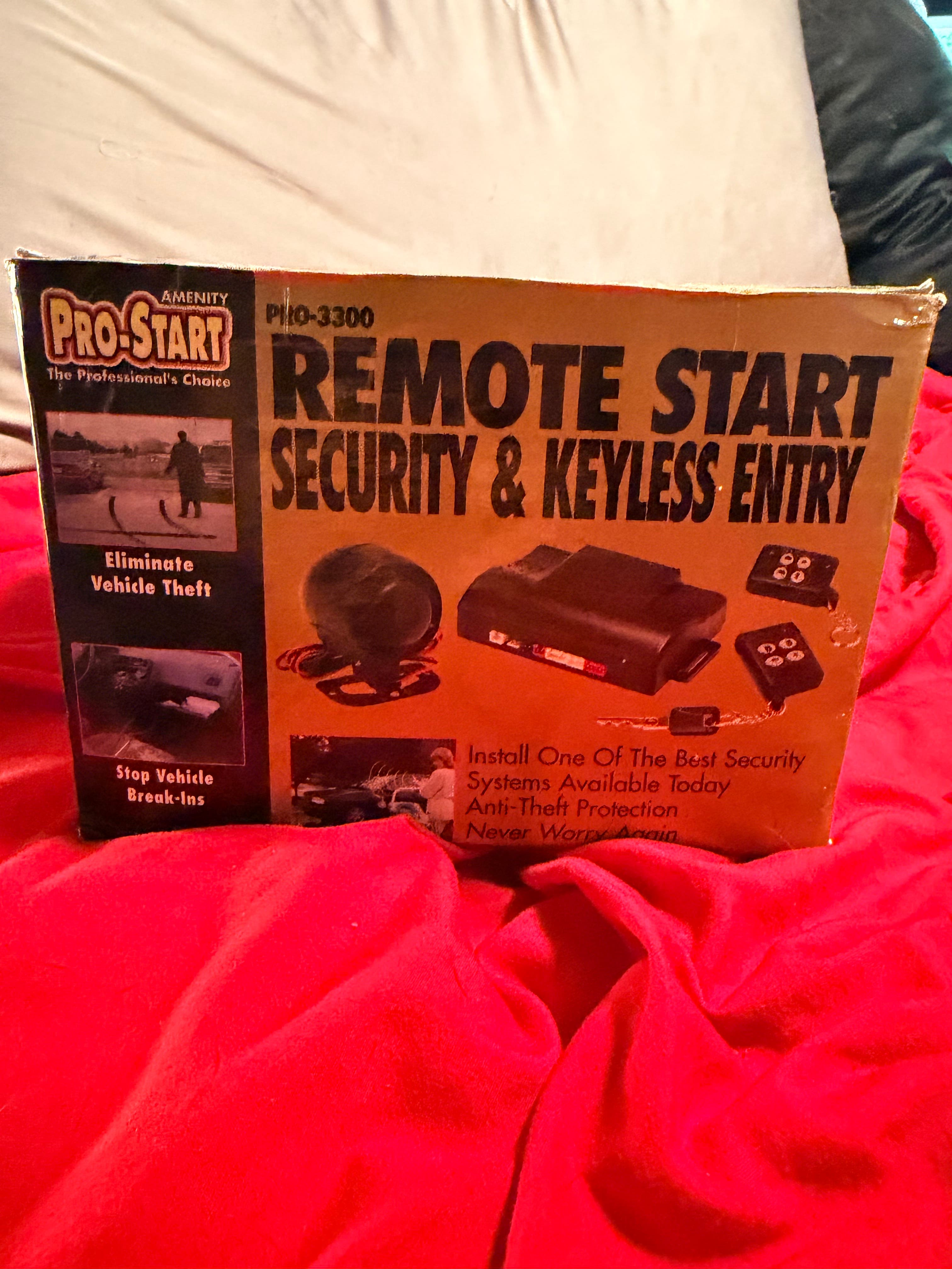 Pro-Start PRO-3300 Remote Start Security & Keyless Entry System