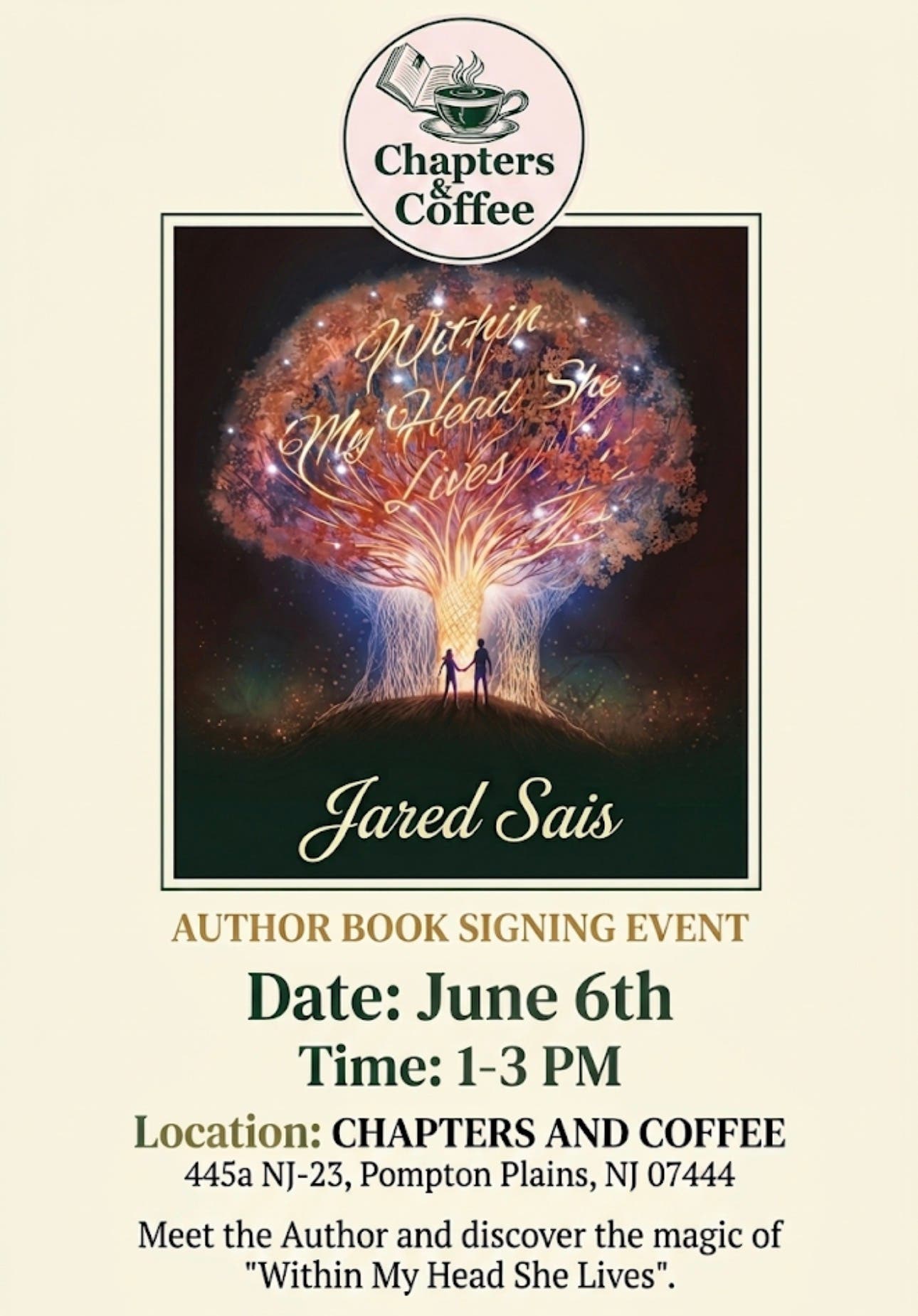 Meet a local author at your neighborhood coffee shop
