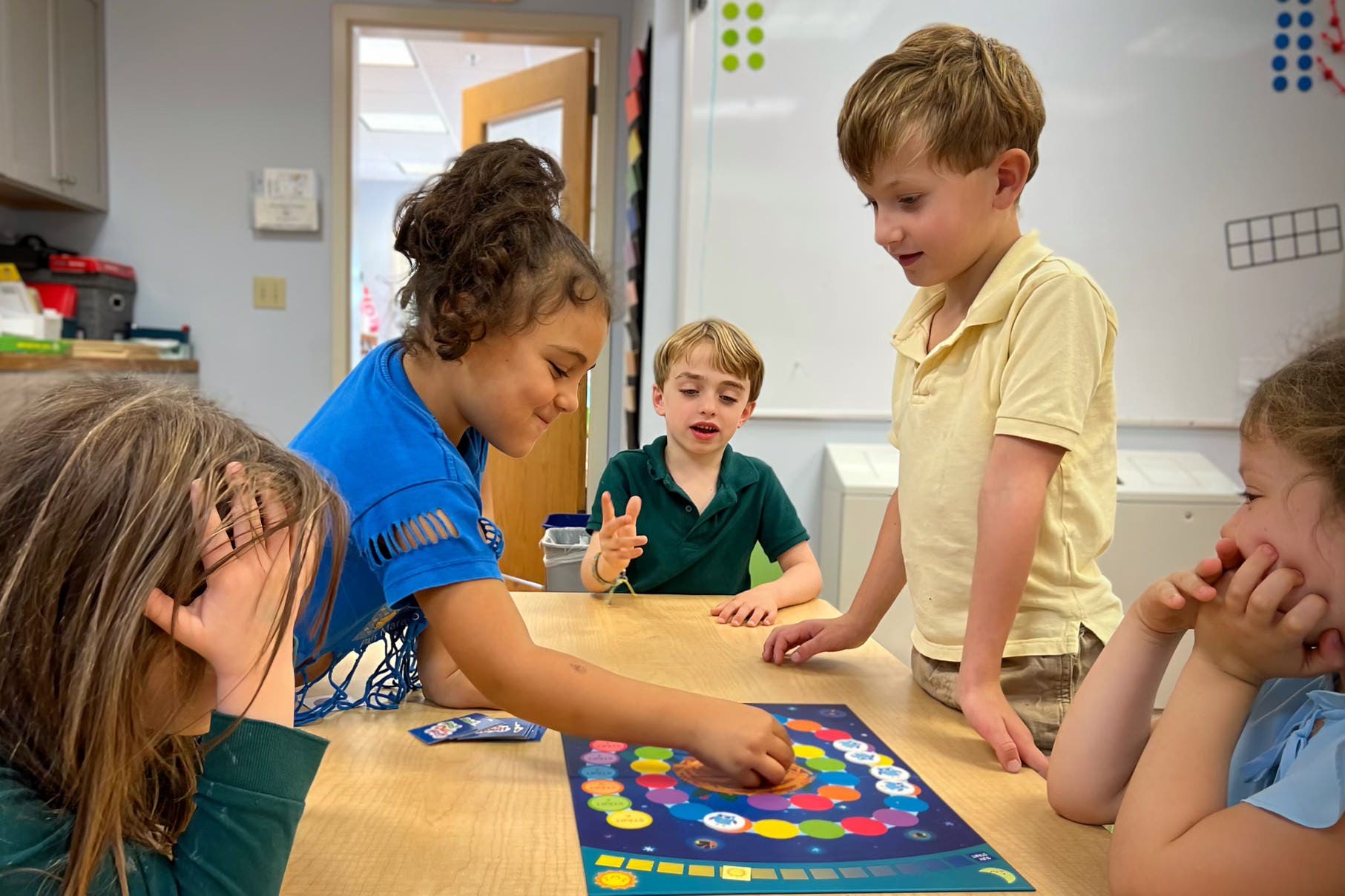 Students Playing a Game Together