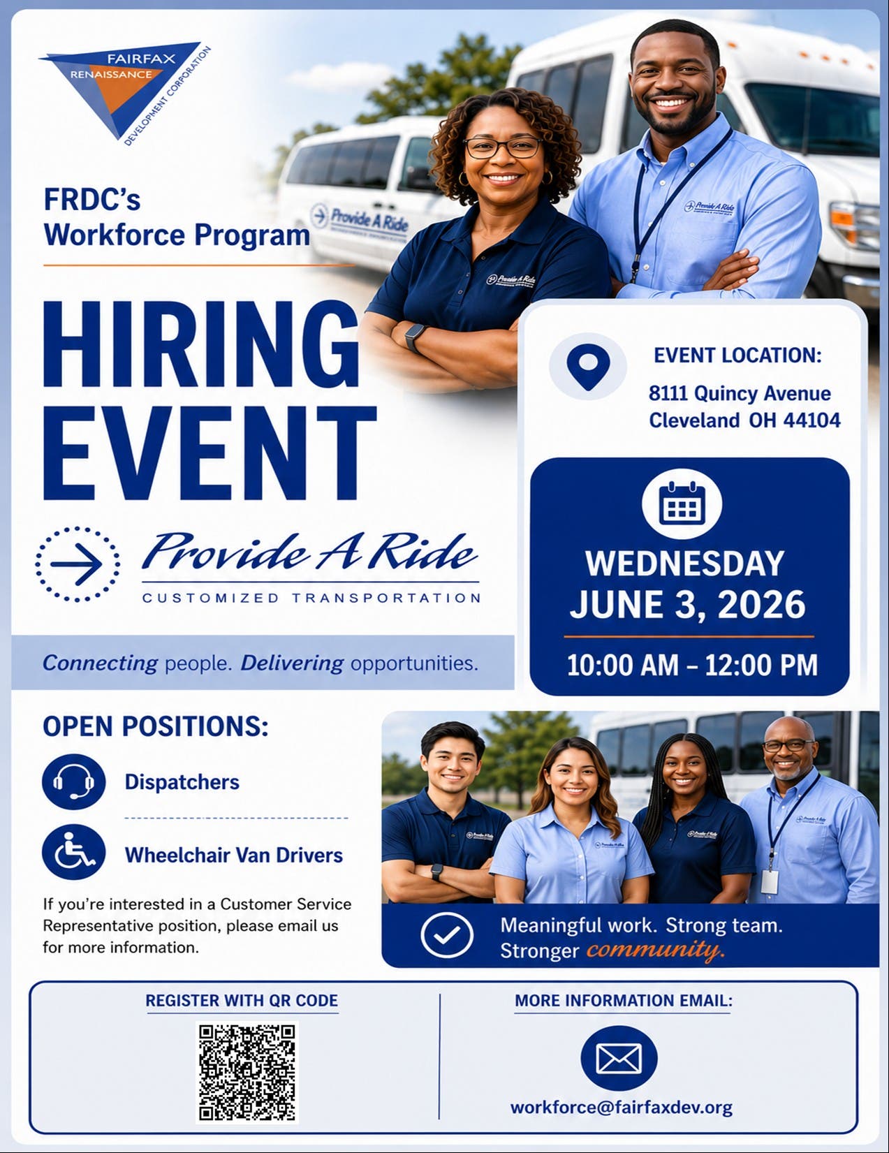 Provide A Ride Hiring Event