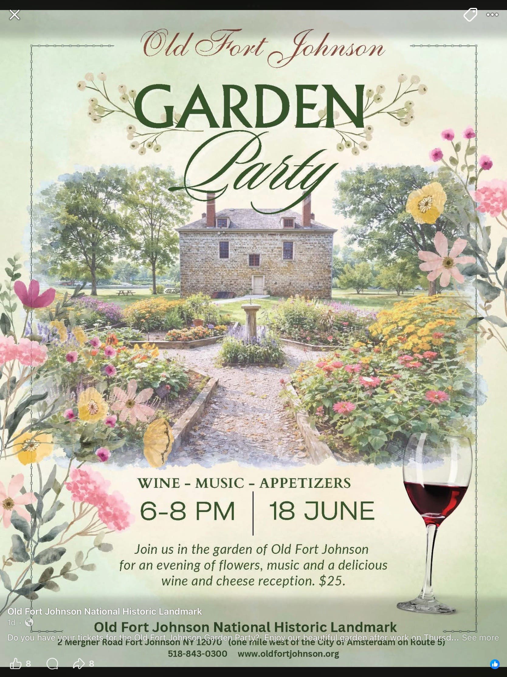 Old Fort Johnson Garden Party