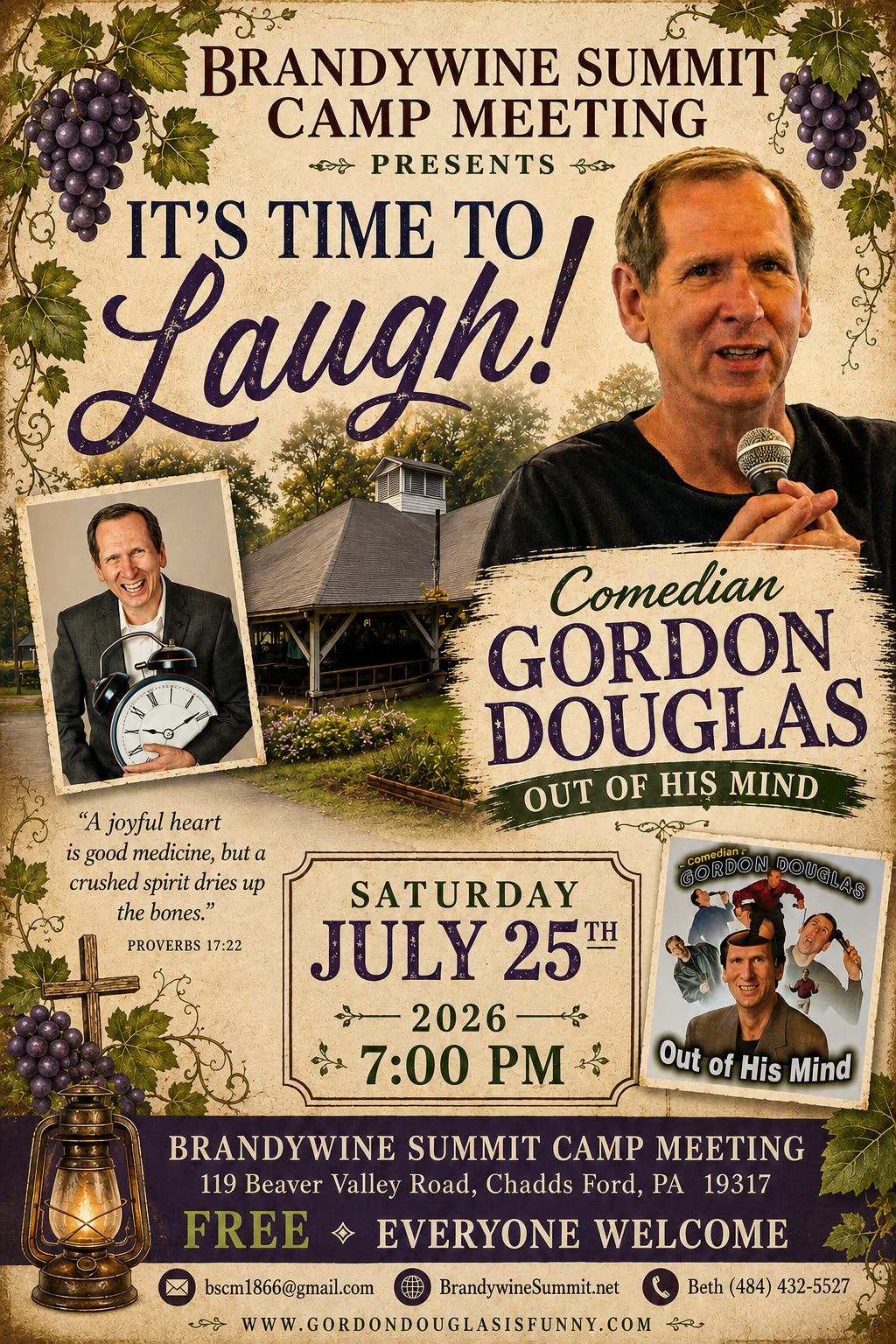 Gordon Douglas, Comedian