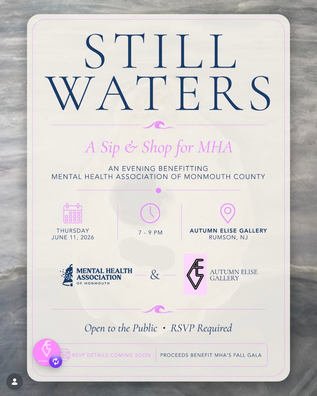 A Sip & Shop Event for Mental Health Association of Monmouth County