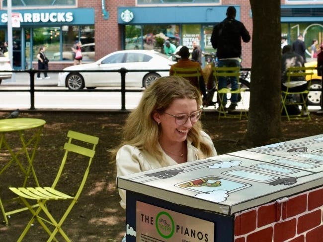 Sing for Hope Pianos in Union Square