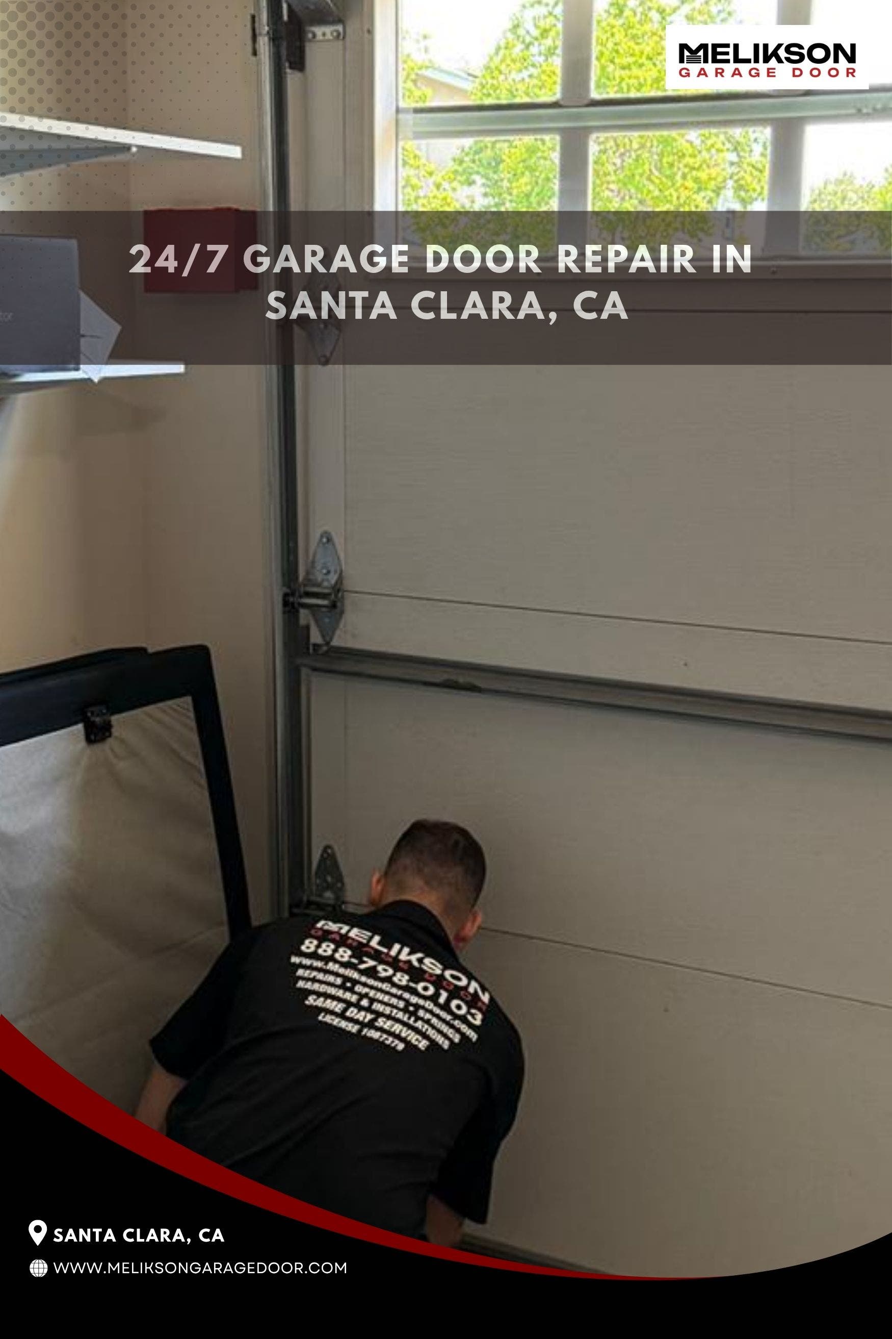 24/7 Garage Door Repair in Santa Clara, CA
