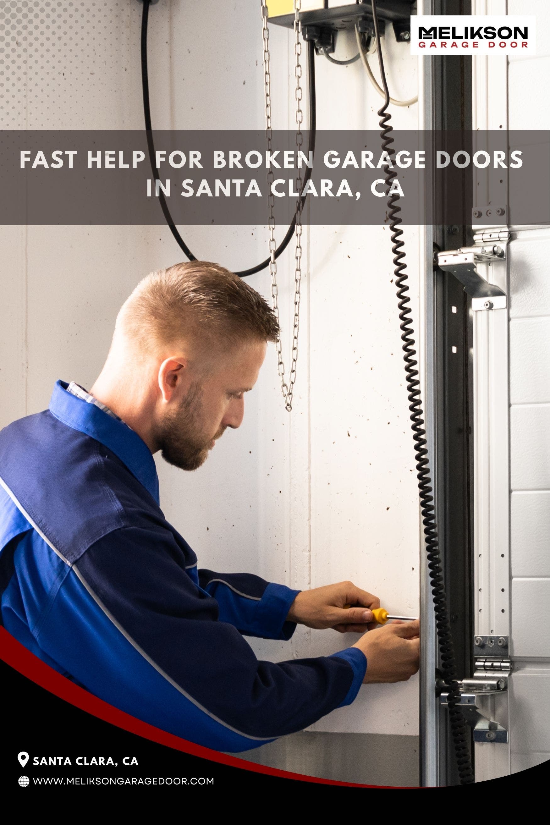 Fast Help for Broken Garage Doors in Santa Clara, CA