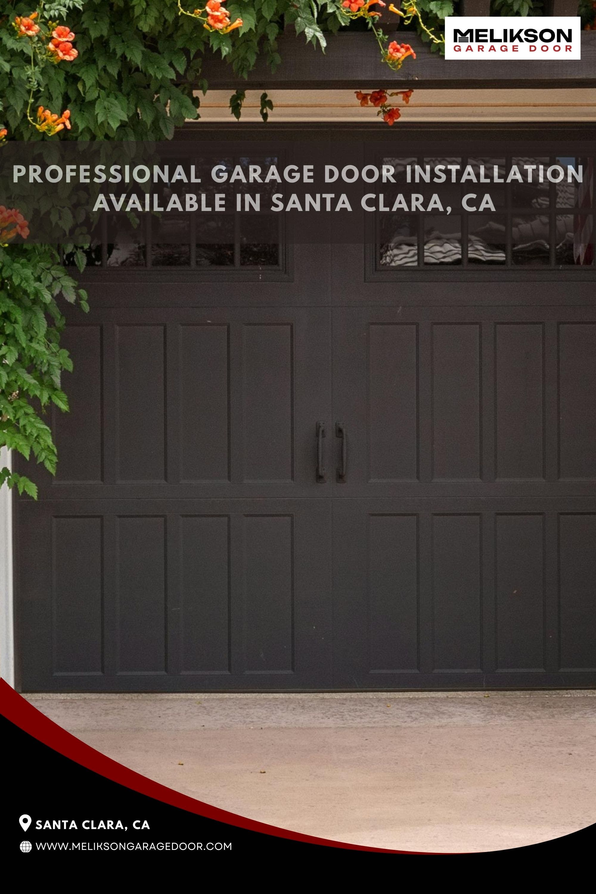 Professional Garage Door Installation Available in Santa Clara, CA
