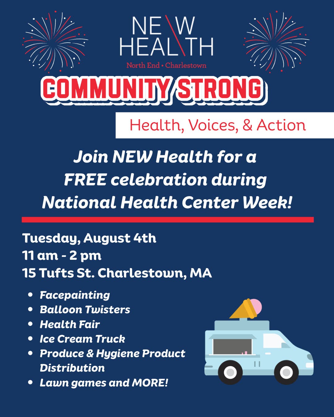 NEW Health Celebrates National Health Center Week with Community Event