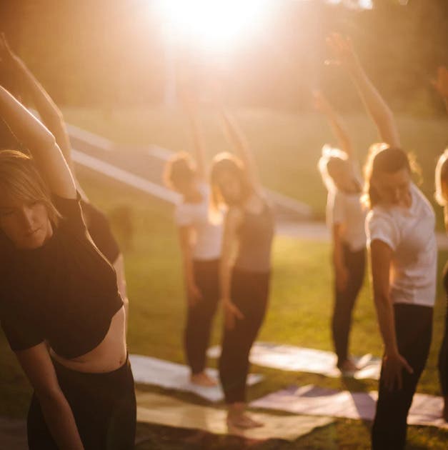 Pilates in the Garden with Aromatherapy Associates at Mandarin Oriental Boston