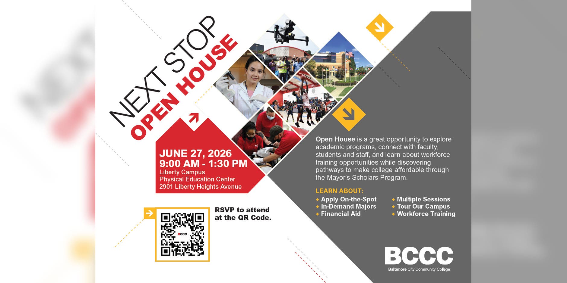 Next Stop: BCCC Summer Open House
