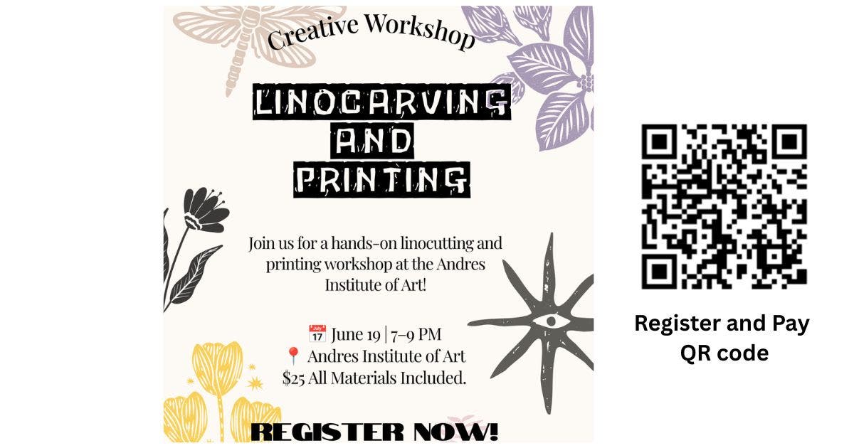 Linocarving and Printing Workshop