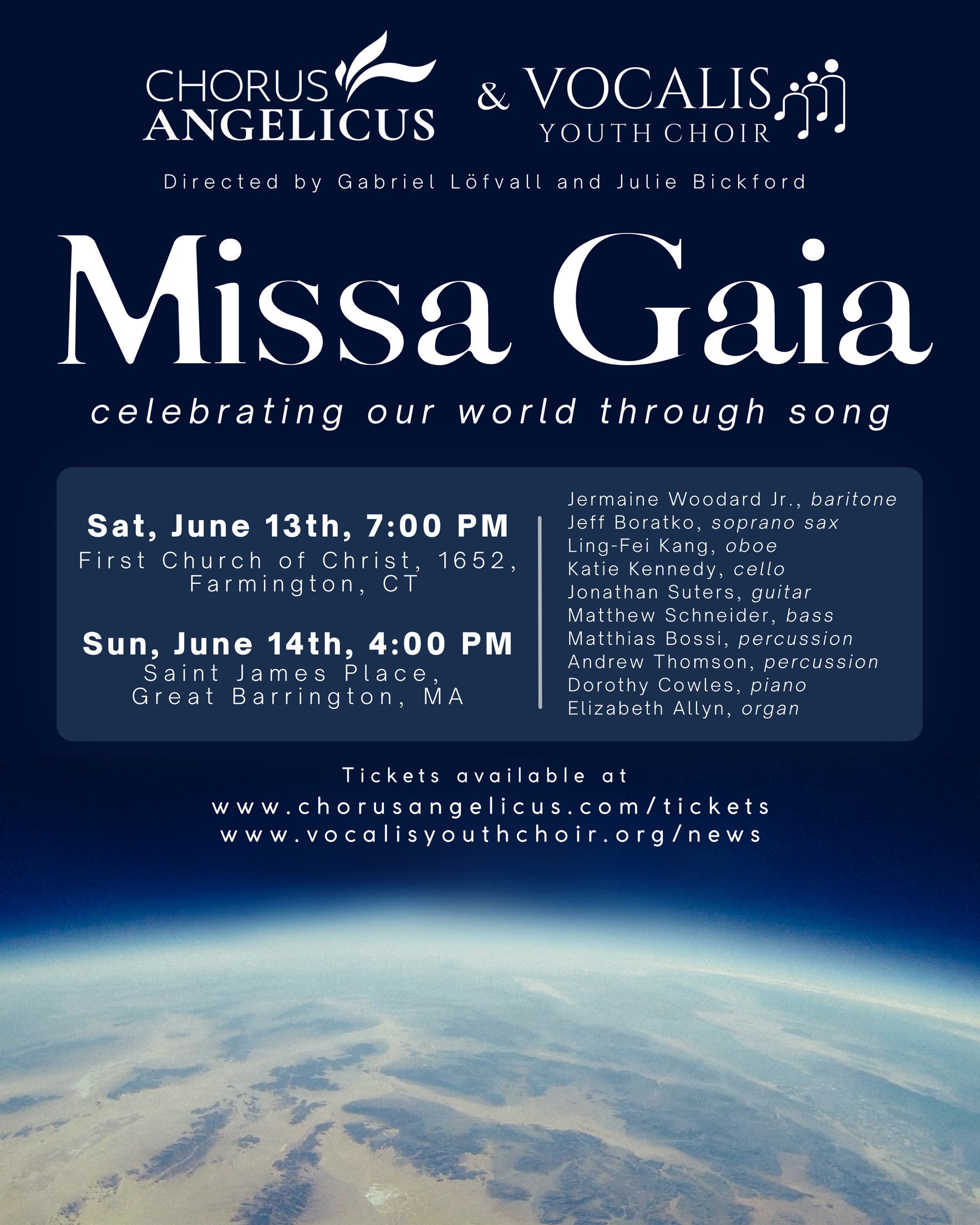Missa Gaia: Celebrating our World through Song