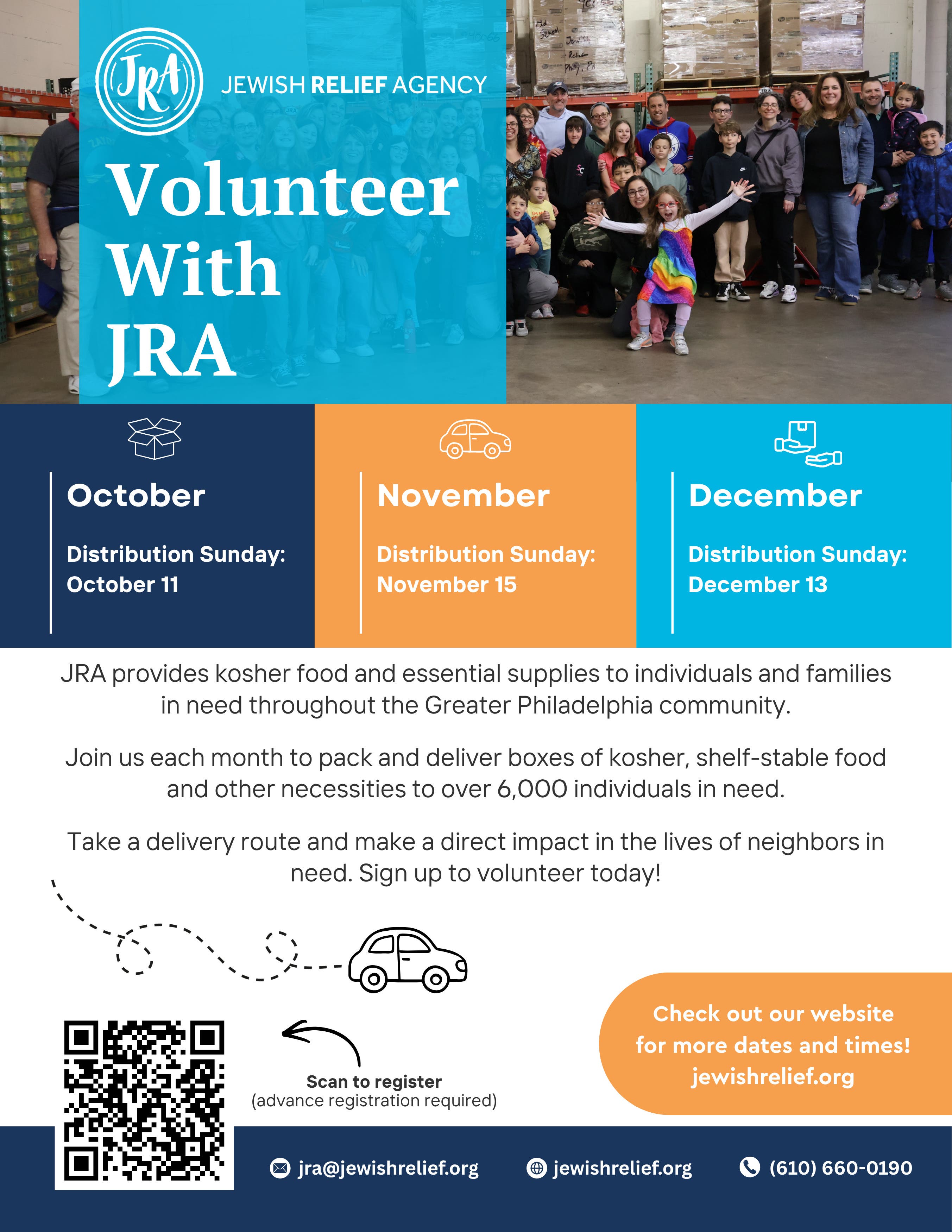 Volunteer with JRA