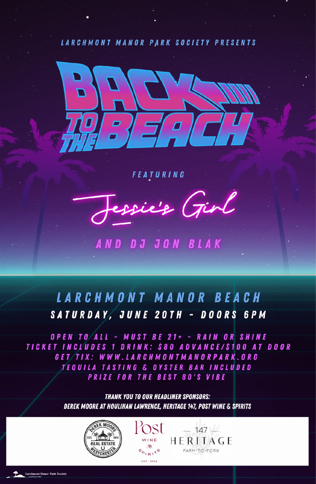 BACK TO THE BEACH Summer Kickoff Party