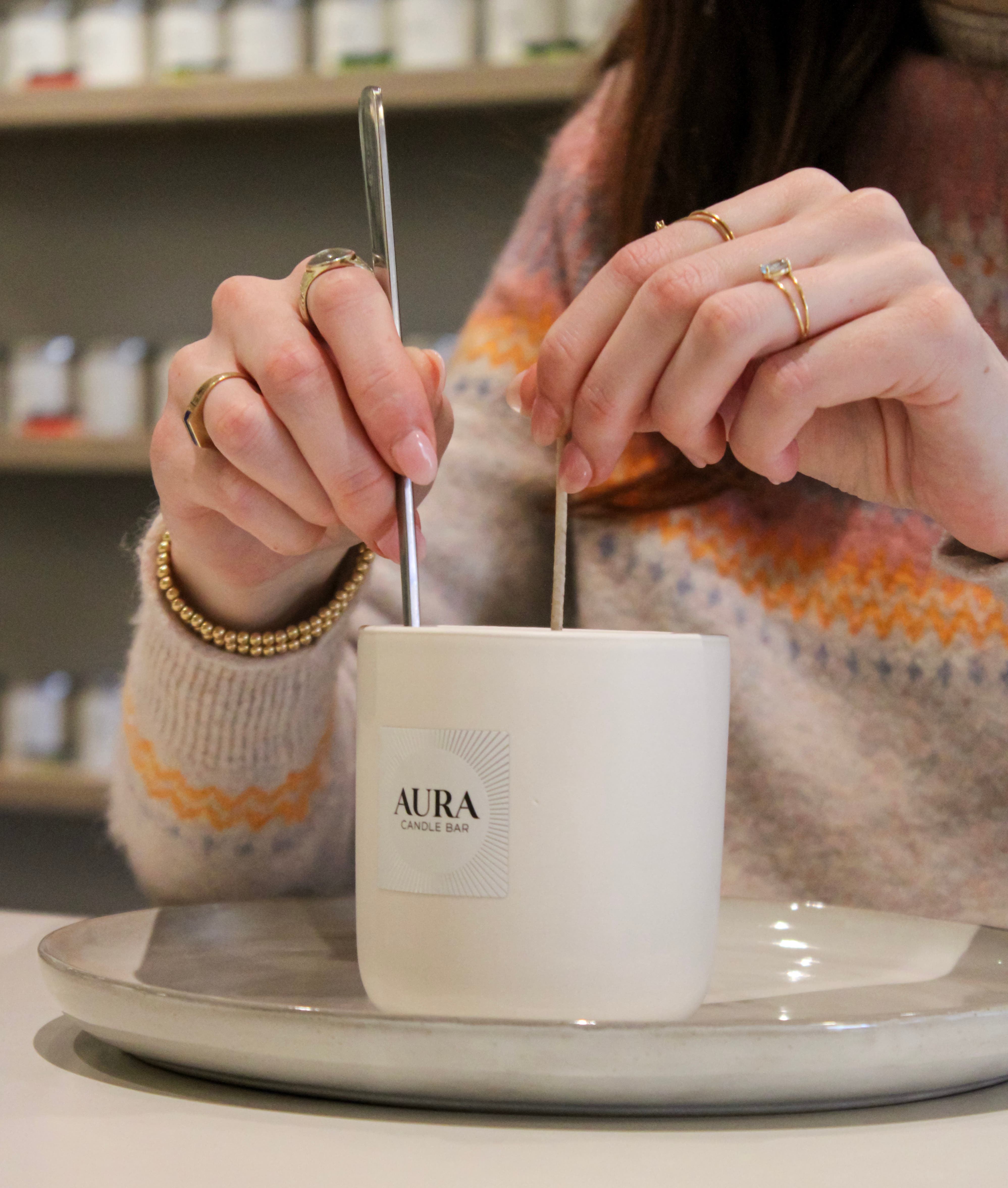 A Candle-Making Experience with AURA Candle Bar