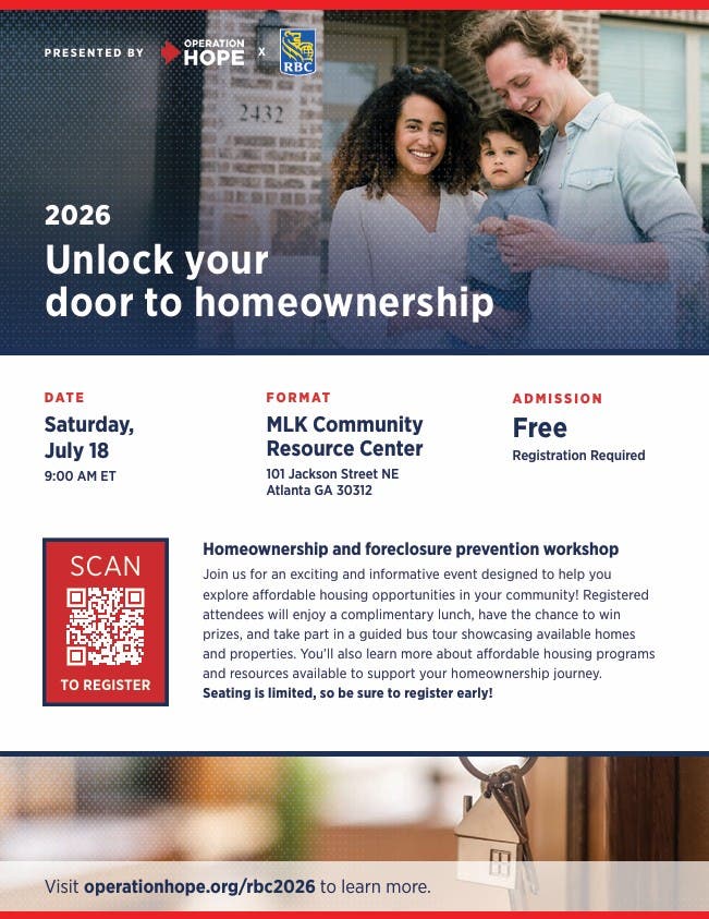2026 Pathway to Home Ownership - Presented by Operation HOPE & RBC